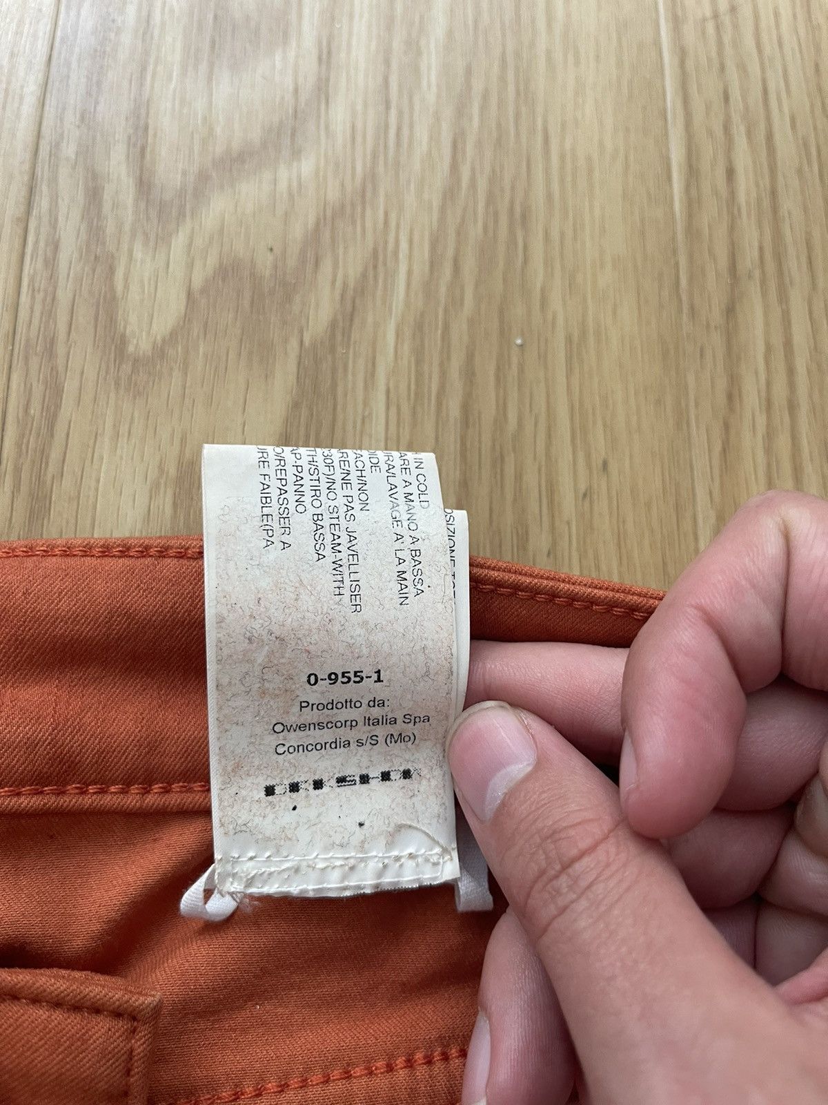 Rick Owens DRKSHDW Distressed Tyrone Denim Dirty Pine