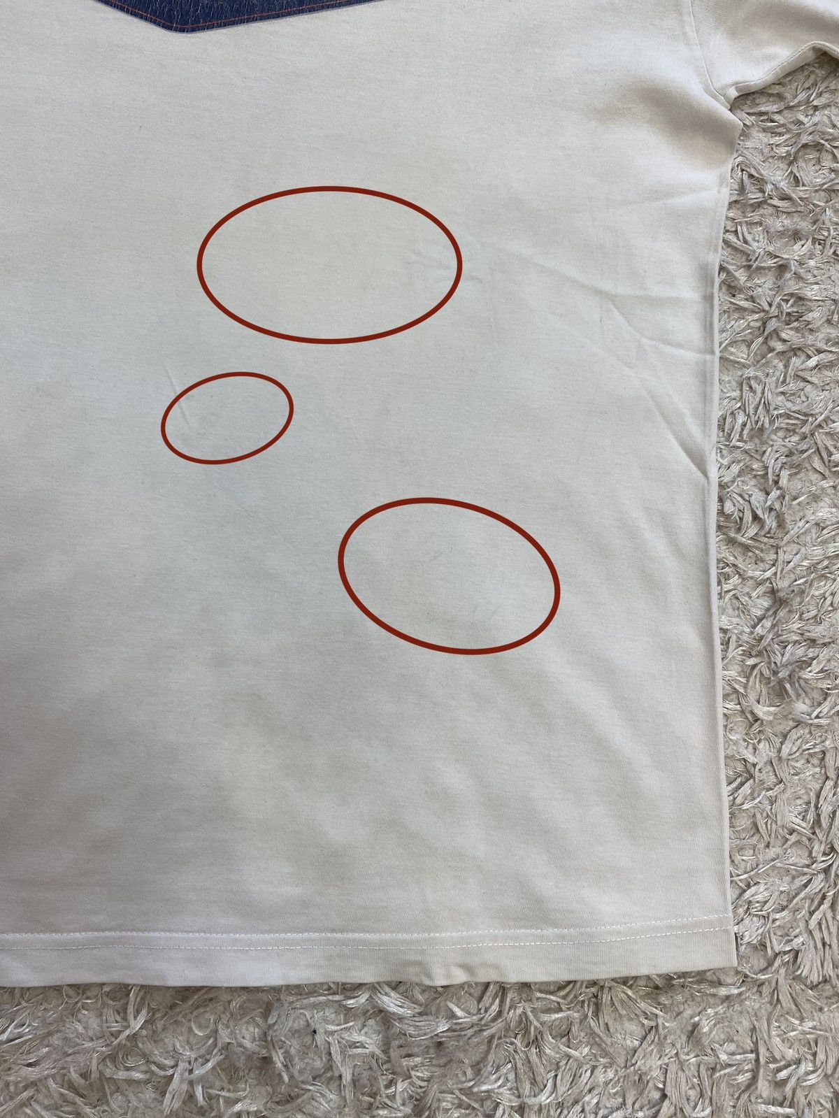 Nike × Vintage Vintage 80s/90s Nike Big Logo Swoosh T-Shirt Y2K HYPE Size US L / EU 52-54 / 3 - 9 Thumbnail