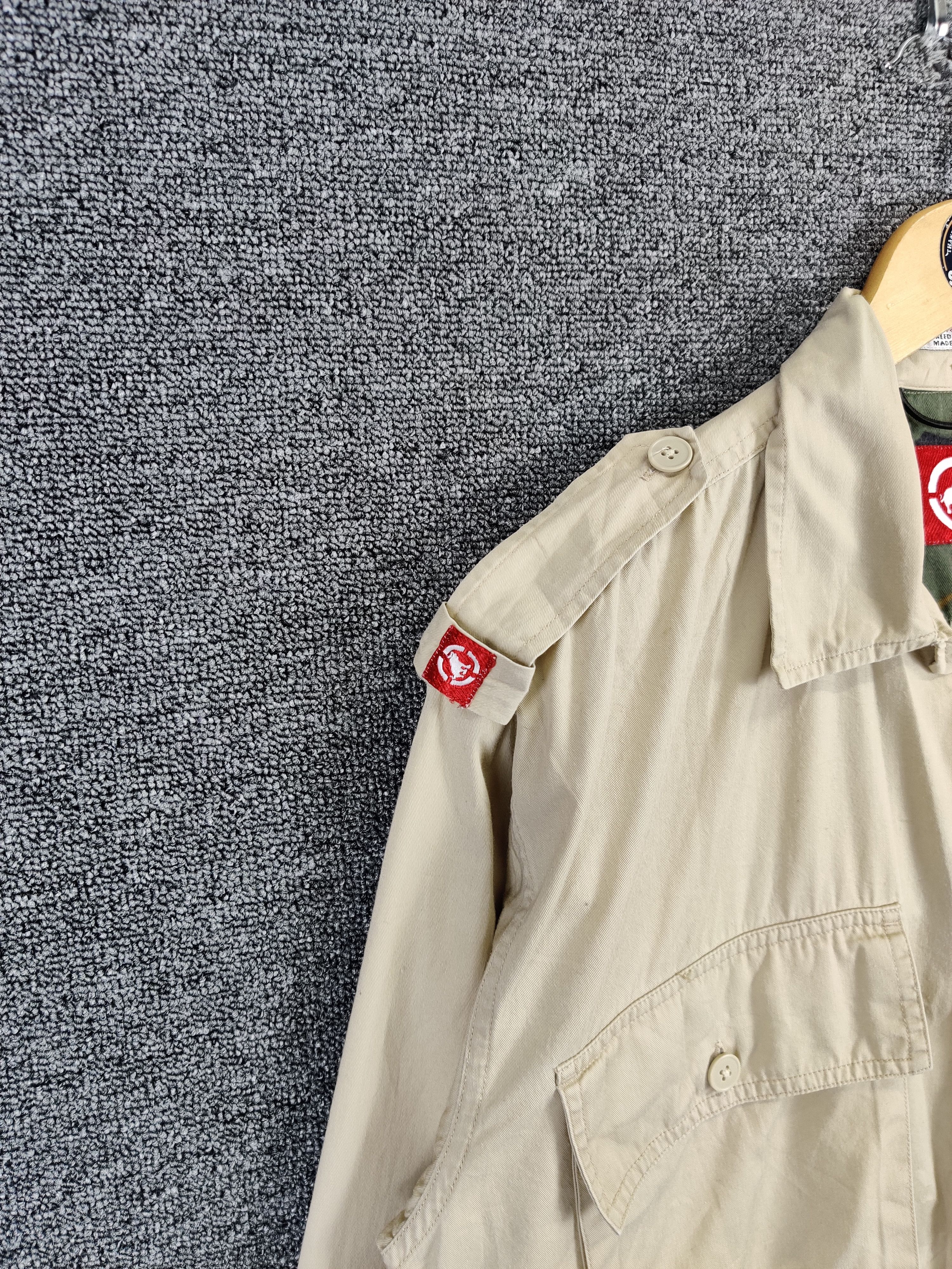 Japanese Brand Vintage Japanese Brand Beelse Where Workers Button Up Shirt Size US L / EU 52-54 / 3 - 9 Thumbnail