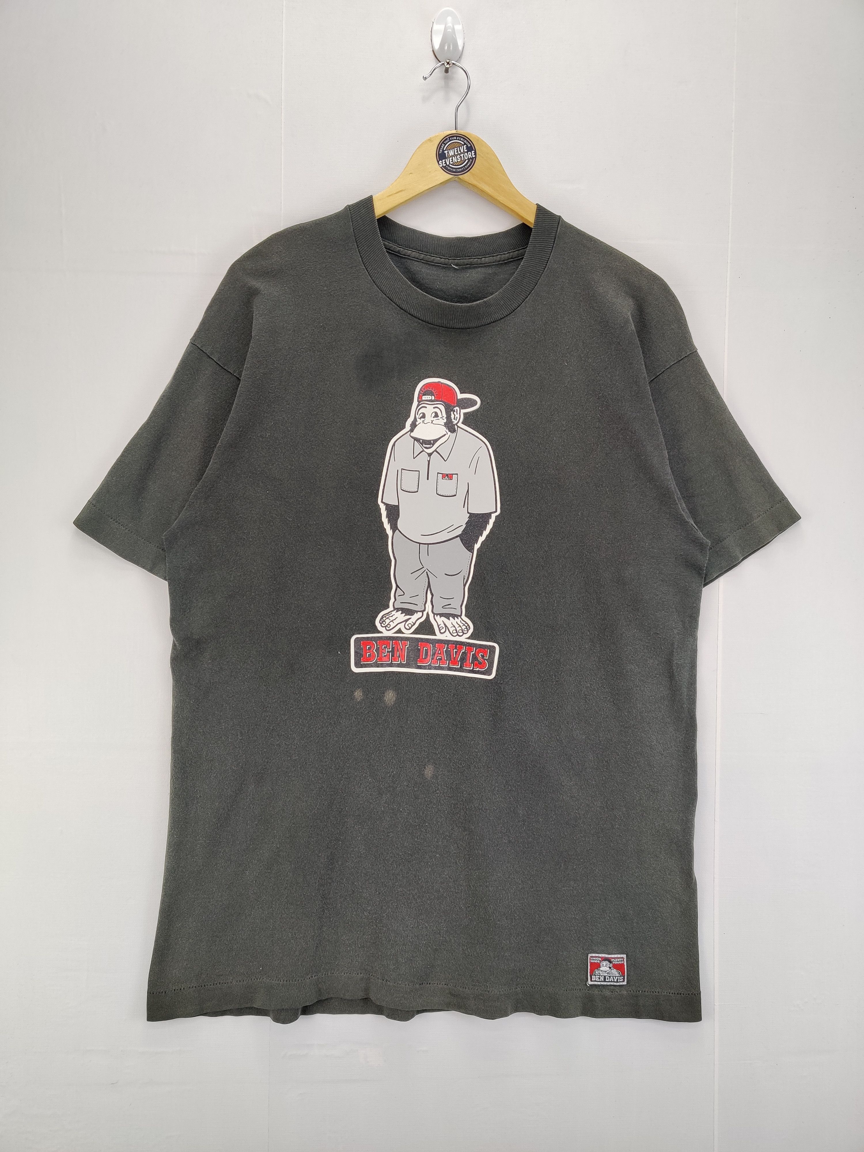 Ben Davis Vintage Ben Davis Single Sticth Tees Tshirts Size US L / EU 52-54 / 3 - 1 Thumbnail