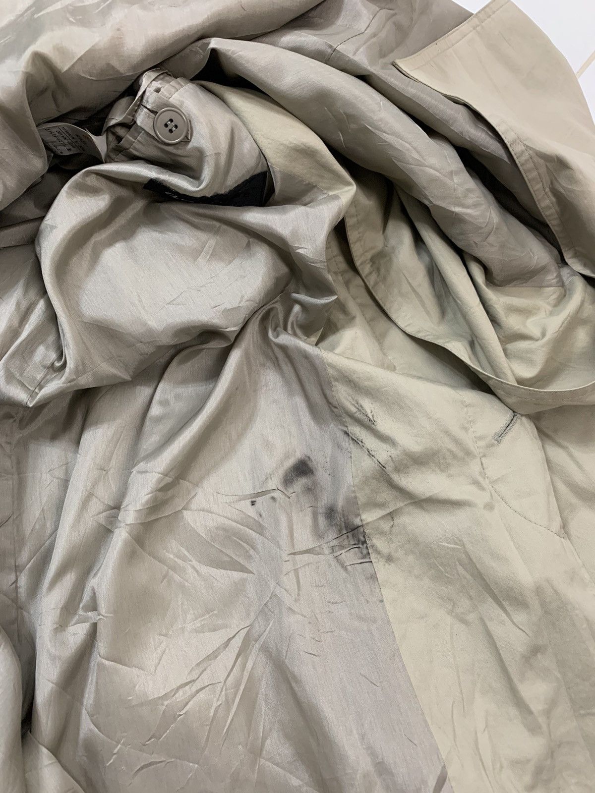 agnes b. Agnes B Homme Trench Coat Size US L / EU 52-54 / 3 - 9 Thumbnail