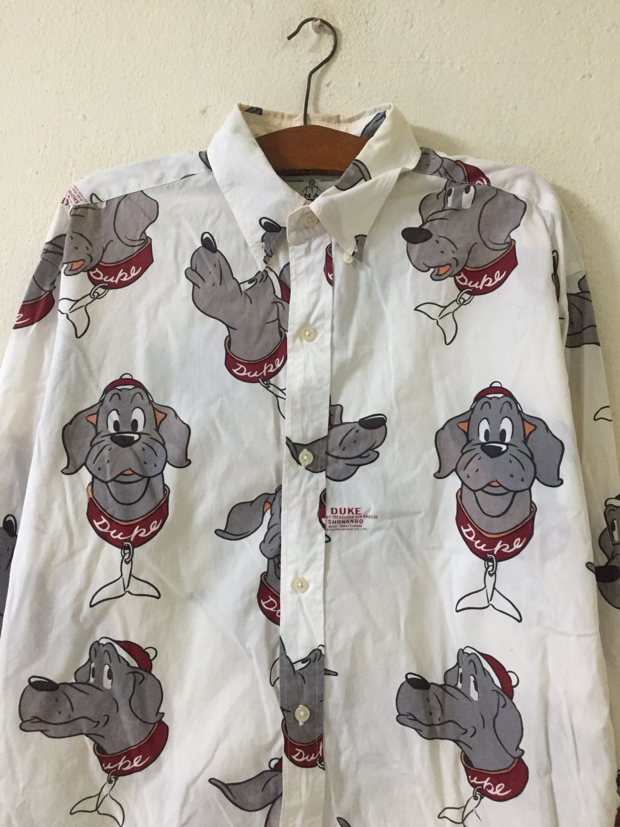 Cartoon Network Vintage Shonanbo Fullprint Shirt Size US L / EU 52-54 / 3 - 4 Thumbnail