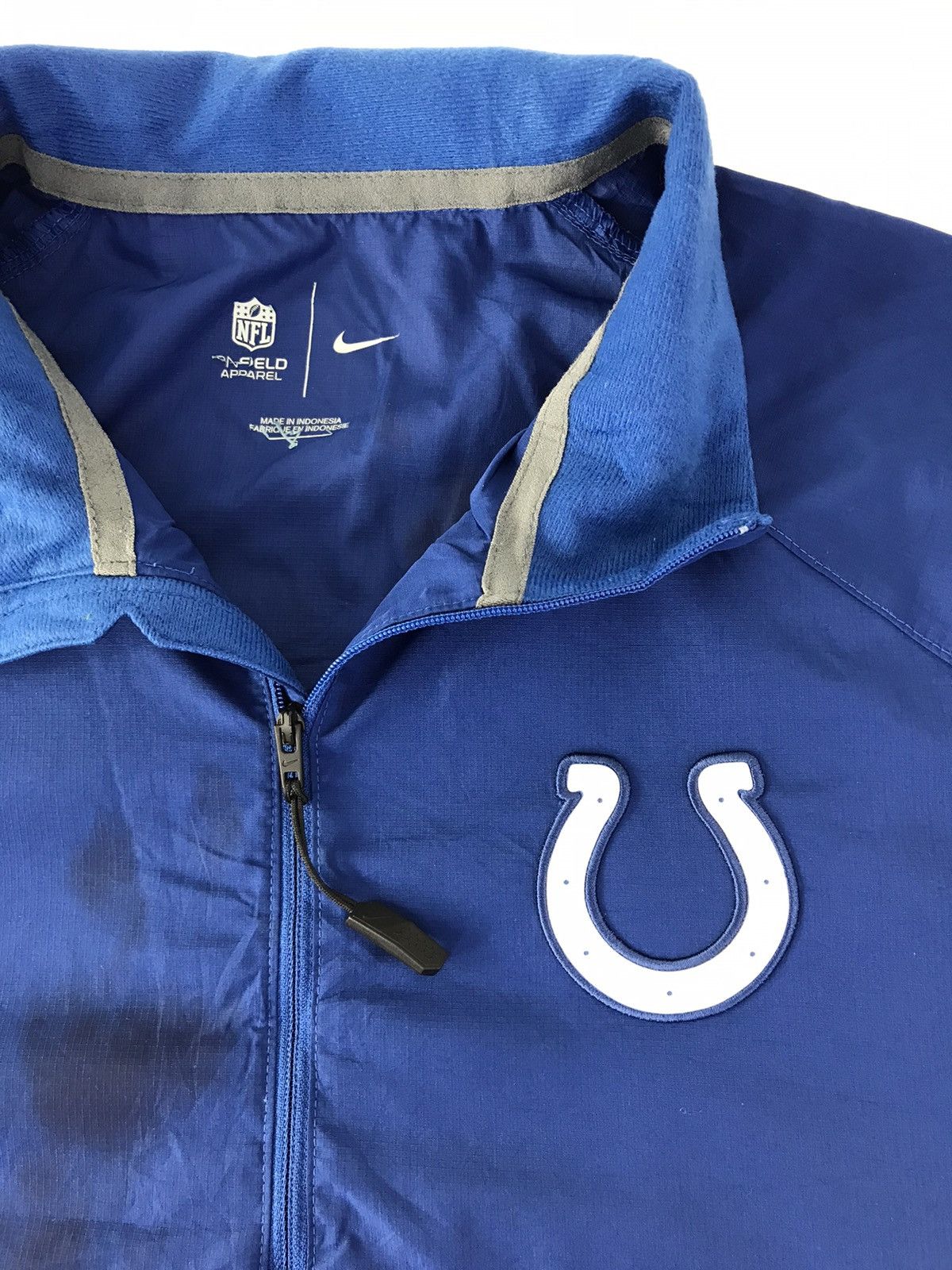 NFL Nike NFL Colt Indiana Football Windbreakers Half Zip R002j Size US XL / EU 56 / 4 - 5 Thumbnail