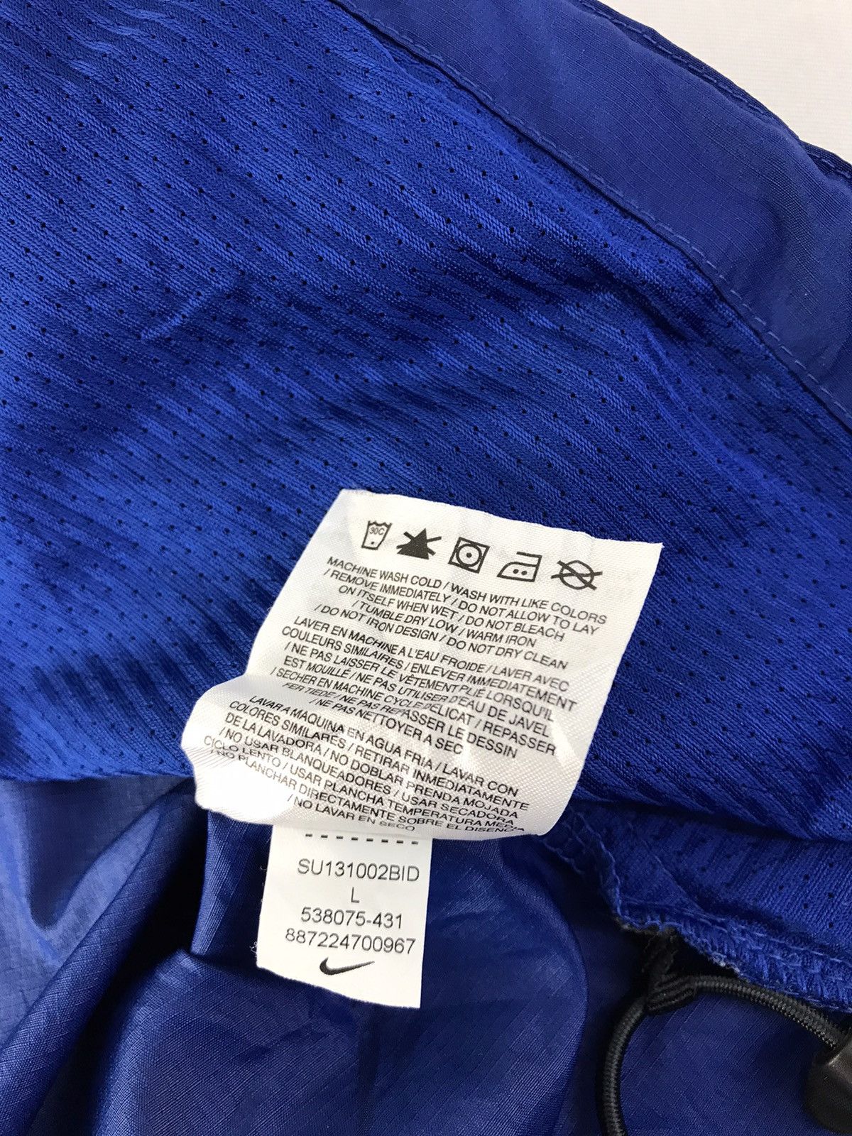 NFL Nike NFL Colt Indiana Football Windbreakers Half Zip R002j Size US XL / EU 56 / 4 - 9 Thumbnail