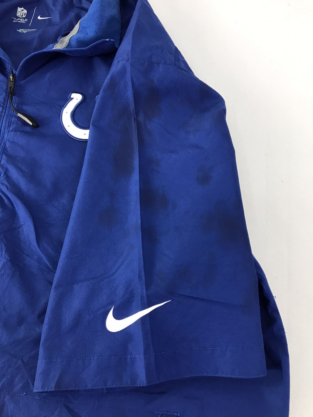 NFL Nike NFL Colt Indiana Football Windbreakers Half Zip R002j Size US XL / EU 56 / 4 - 6 Thumbnail