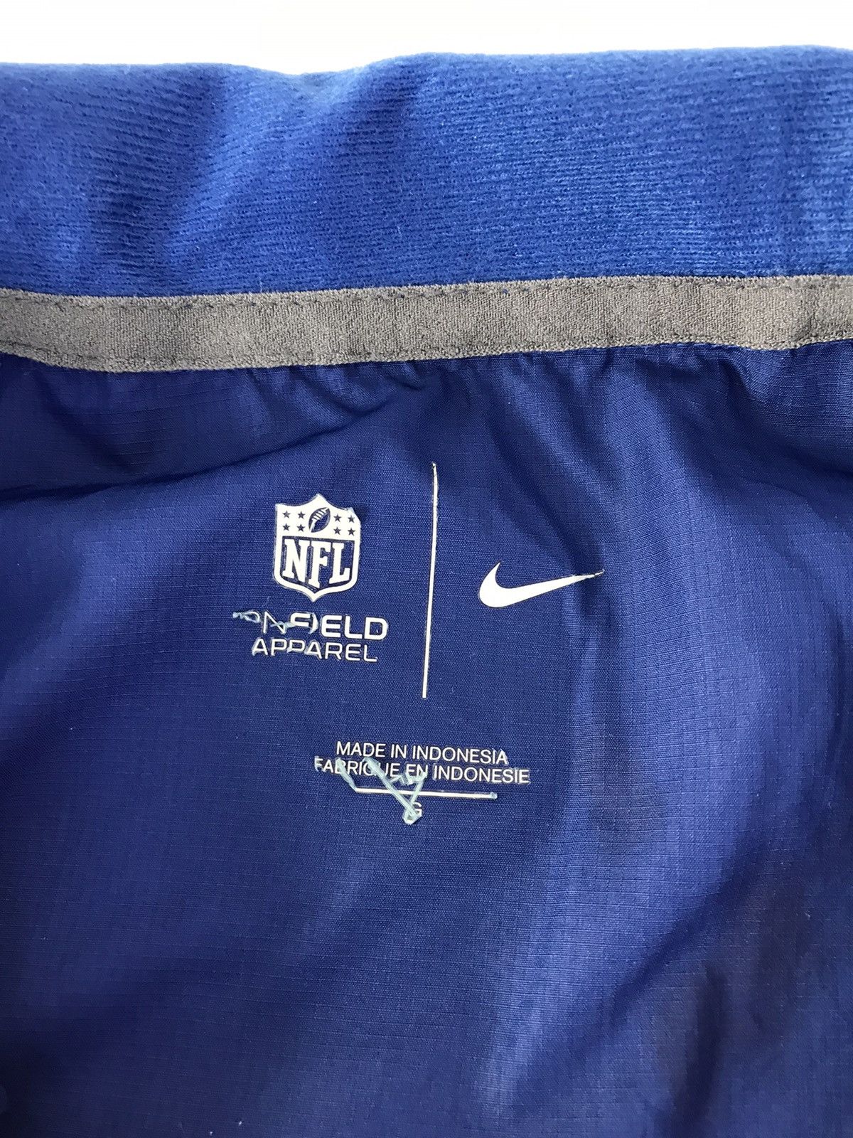 NFL Nike NFL Colt Indiana Football Windbreakers Half Zip R002j Size US XL / EU 56 / 4 - 7 Thumbnail