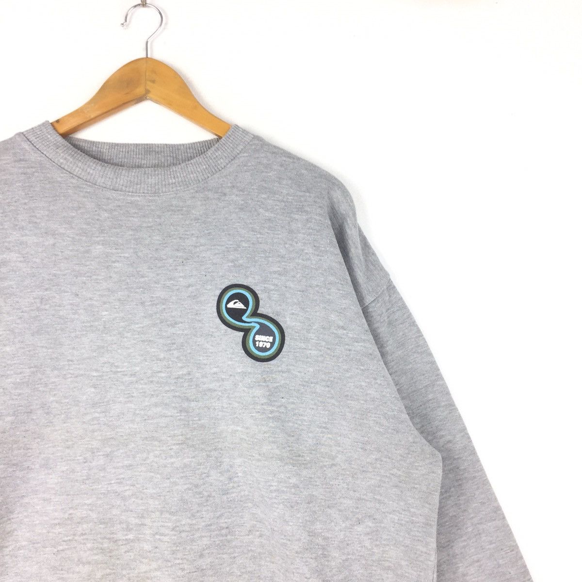 Quicksilver Vintage 90s Quiksilver Big Logo Spell Out Sweatshirt | XL Size US XL / EU 56 / 4 - 8 Thumbnail