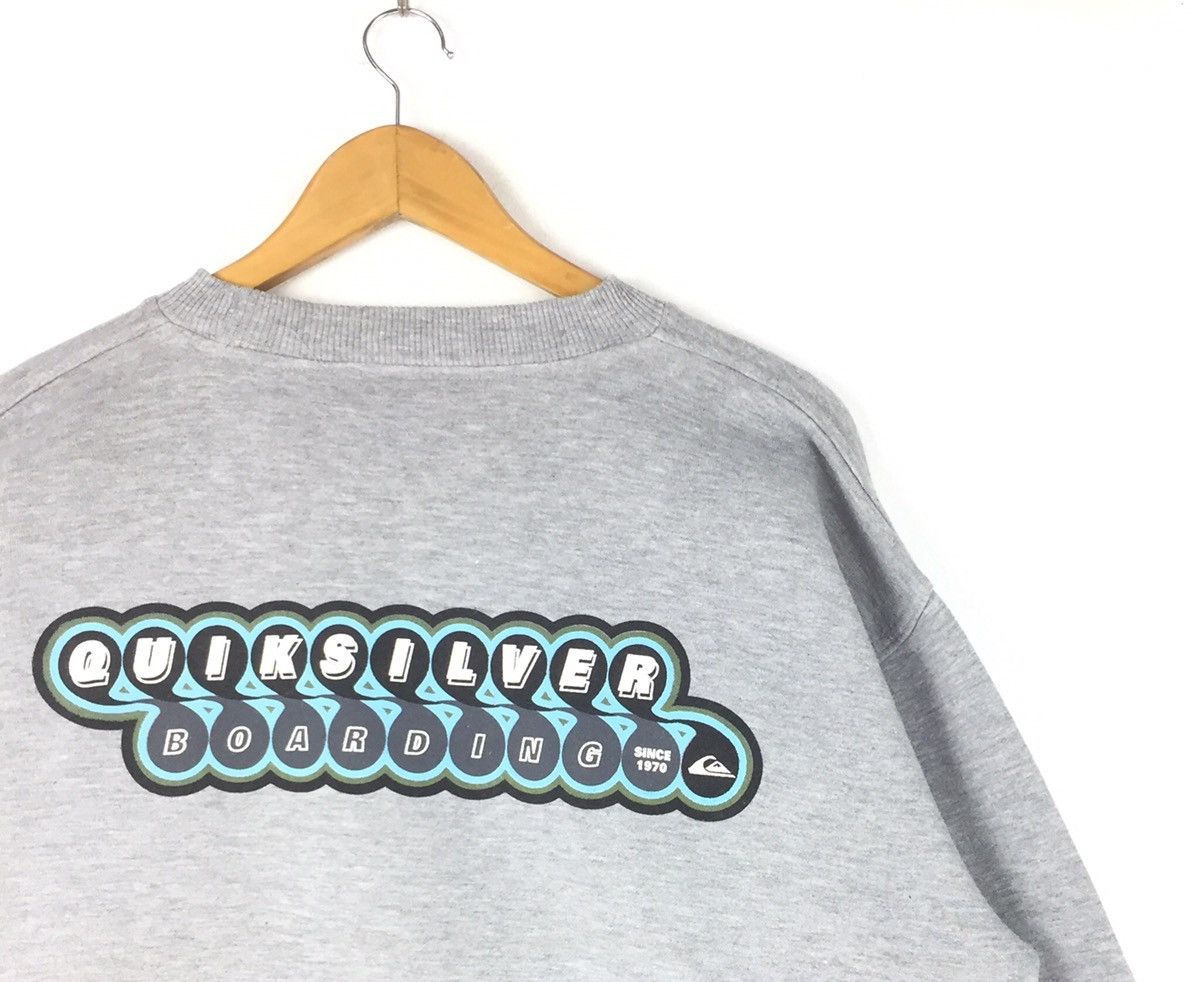 Quicksilver Vintage 90s Quiksilver Big Logo Spell Out Sweatshirt | XL Size US XL / EU 56 / 4 - 2 Thumbnail