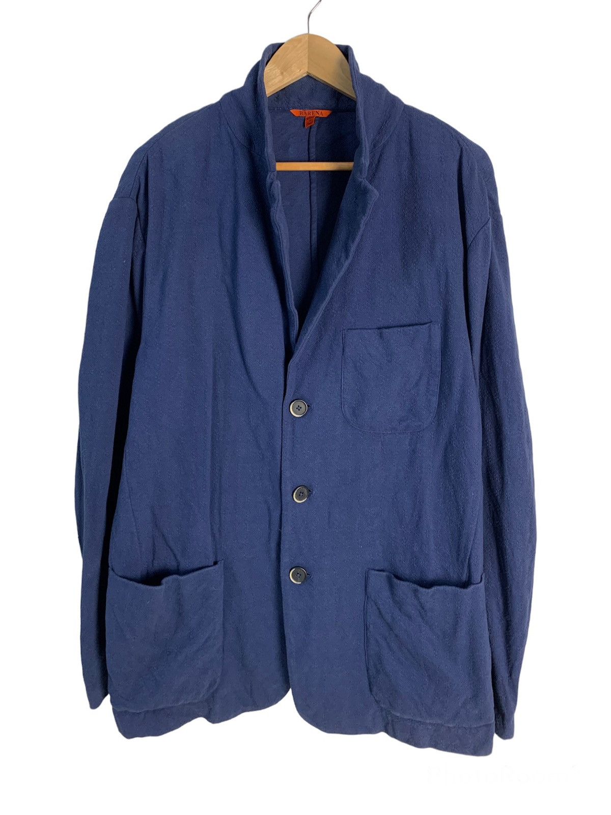 image of Barena Jacket in Blue, Men's (Size Large)