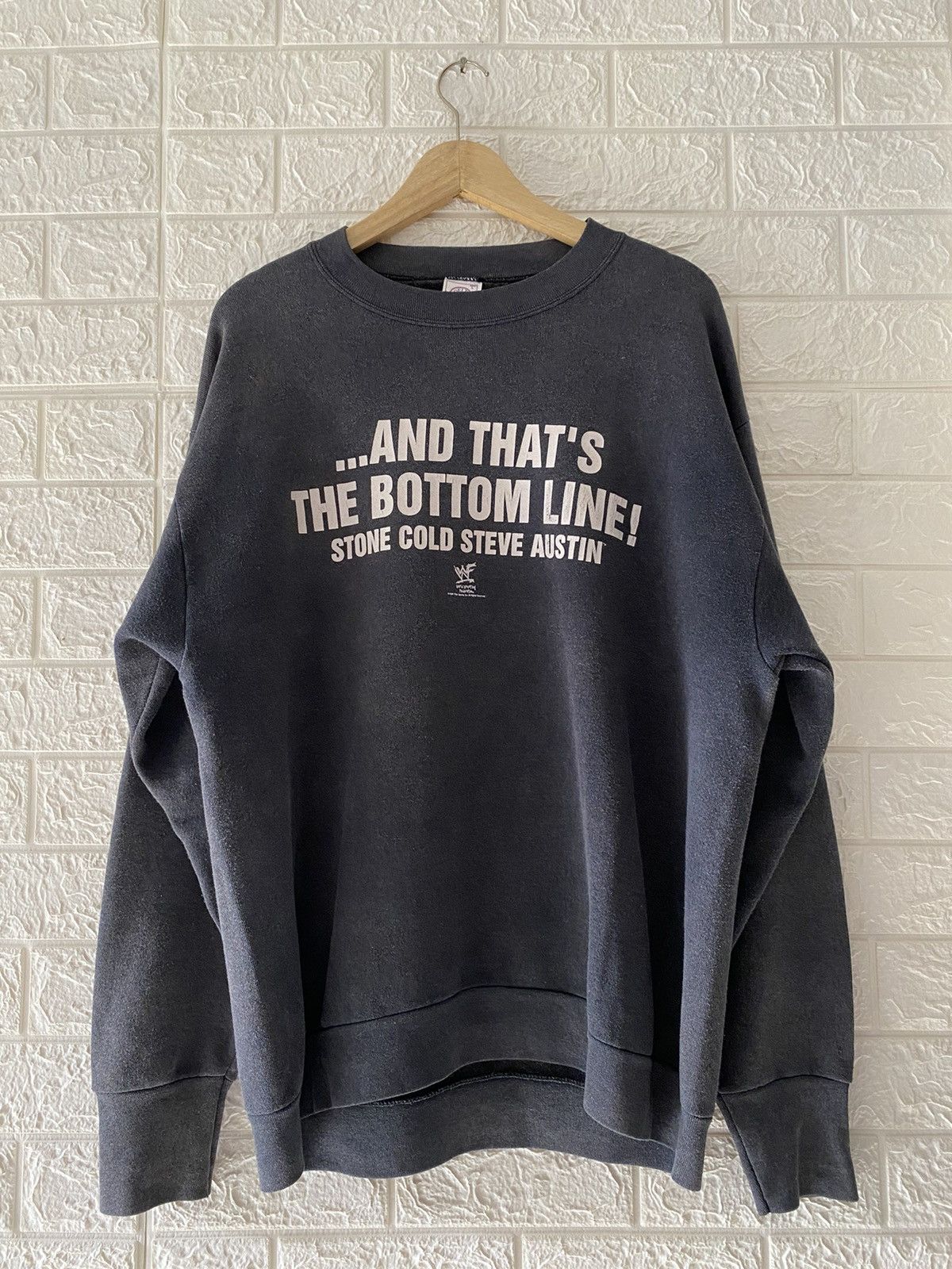Delta × Vintage × WWF vintage 1998 stone cold steve austin 3:16 crewneck Size US L / EU 52-54 / 3 - 4 Thumbnail