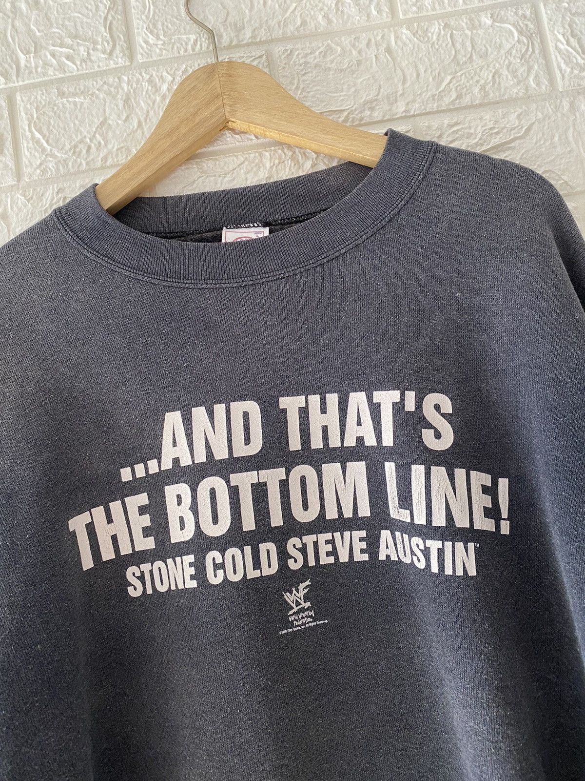 Delta × Vintage × WWF vintage 1998 stone cold steve austin 3:16 crewneck Size US L / EU 52-54 / 3 - 3 Thumbnail