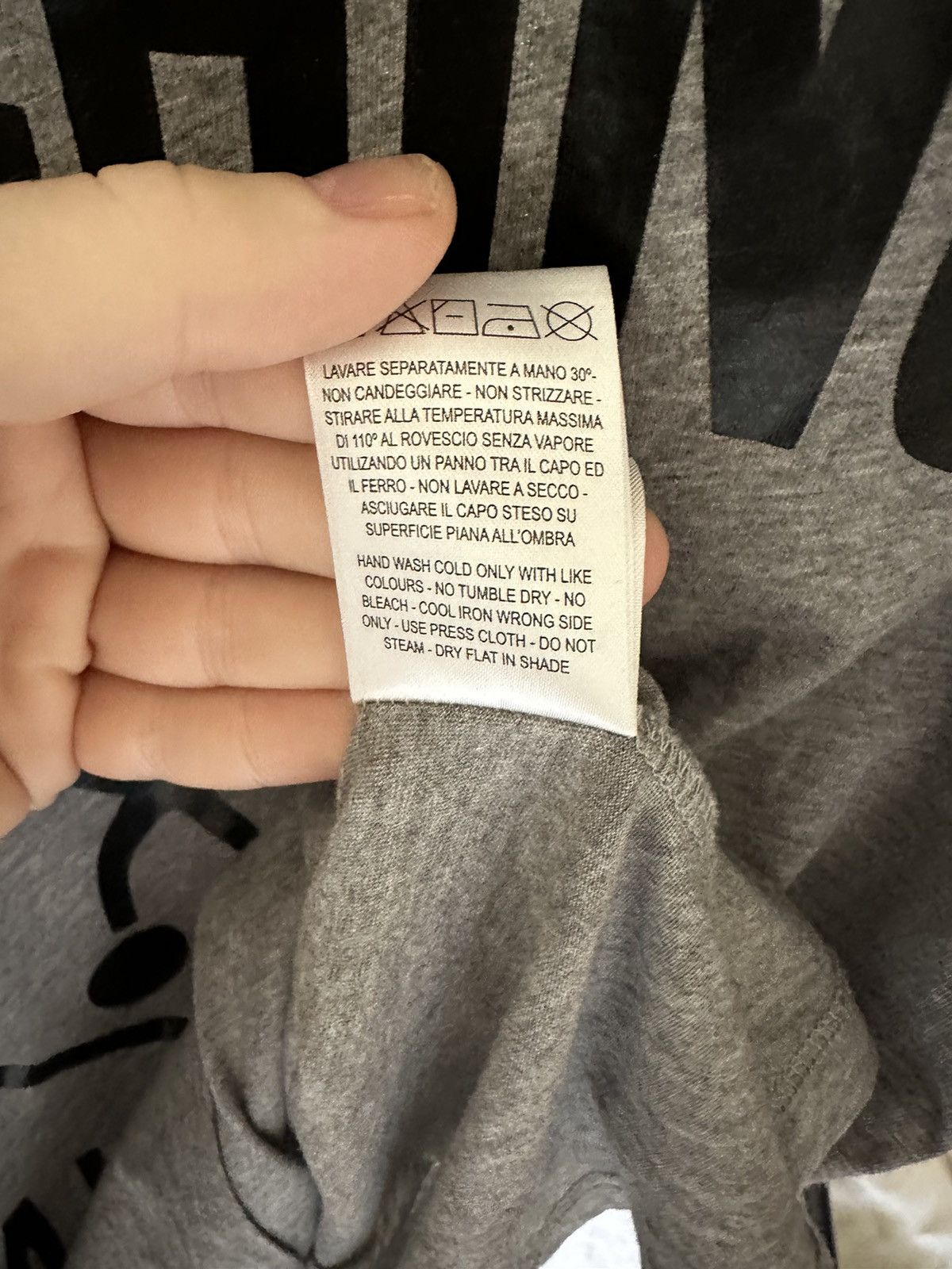 Moschino Moschino Couture! Milano T-Shirt in Gray Size US M / EU 48-50 / 2 - 6 Thumbnail