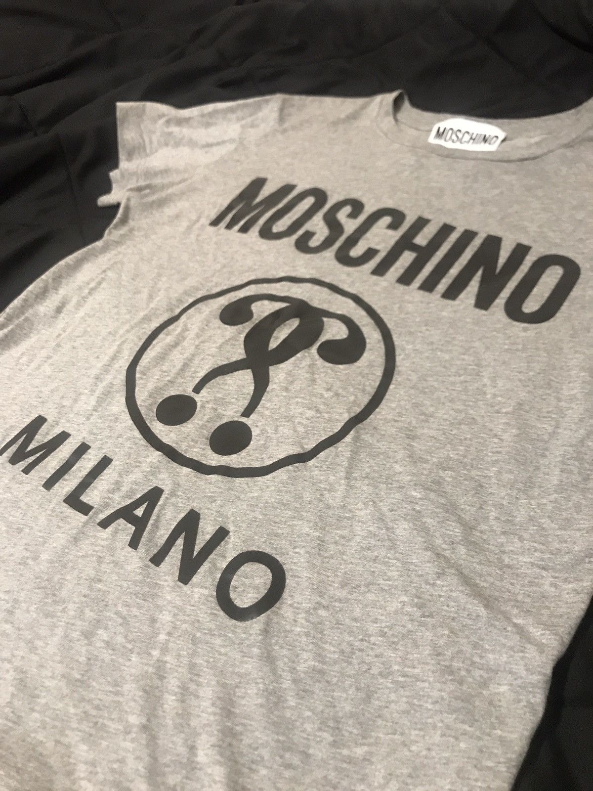 Moschino Moschino Couture! Milano T-Shirt in Gray Size US M / EU 48-50 / 2 - 2 Thumbnail