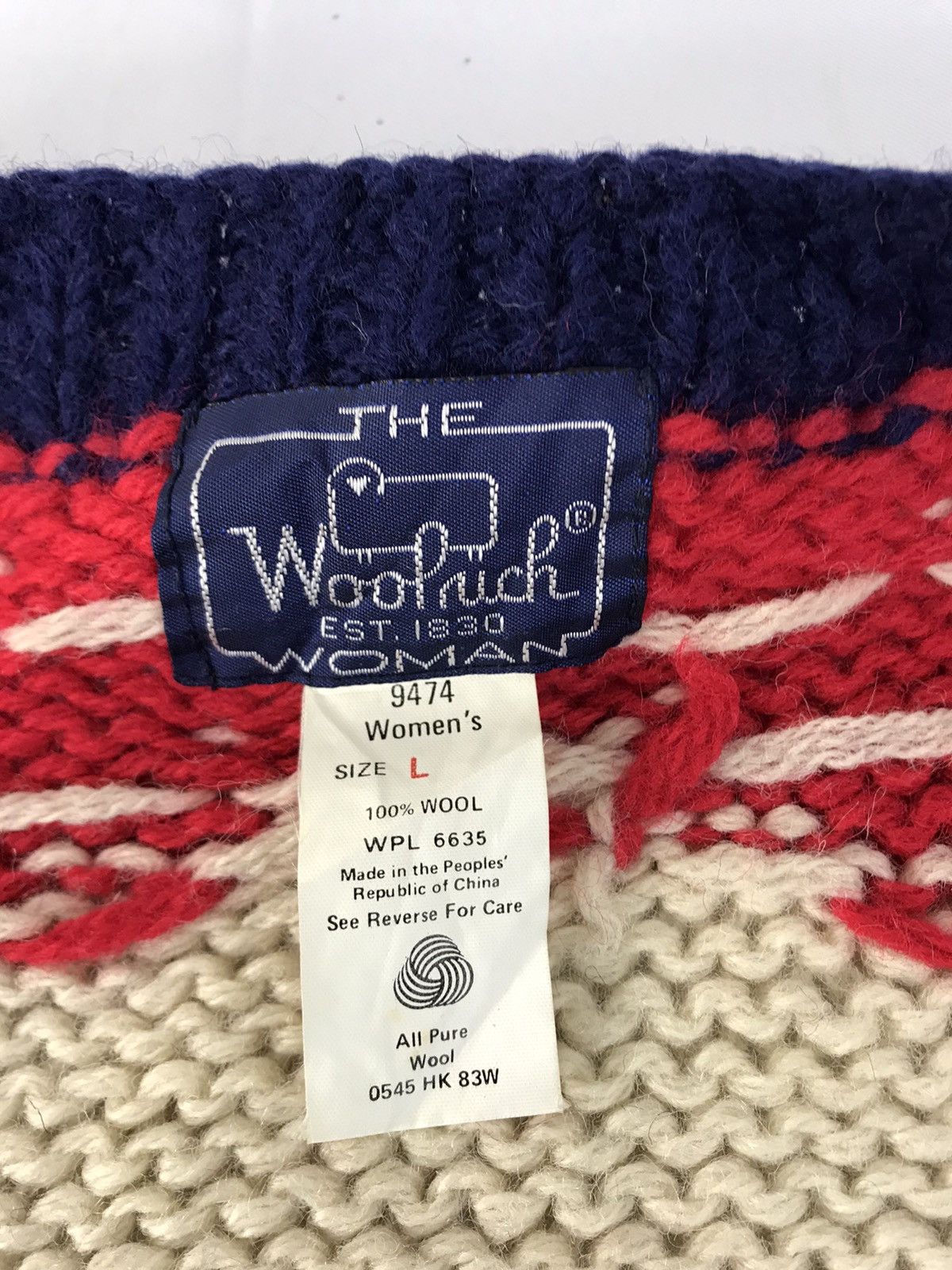 Woolrich Woolen Mills The Woolrich Woolen Mills Knitwear Winter Snow Art Size US M / EU 48-50 / 2 - 7 Thumbnail