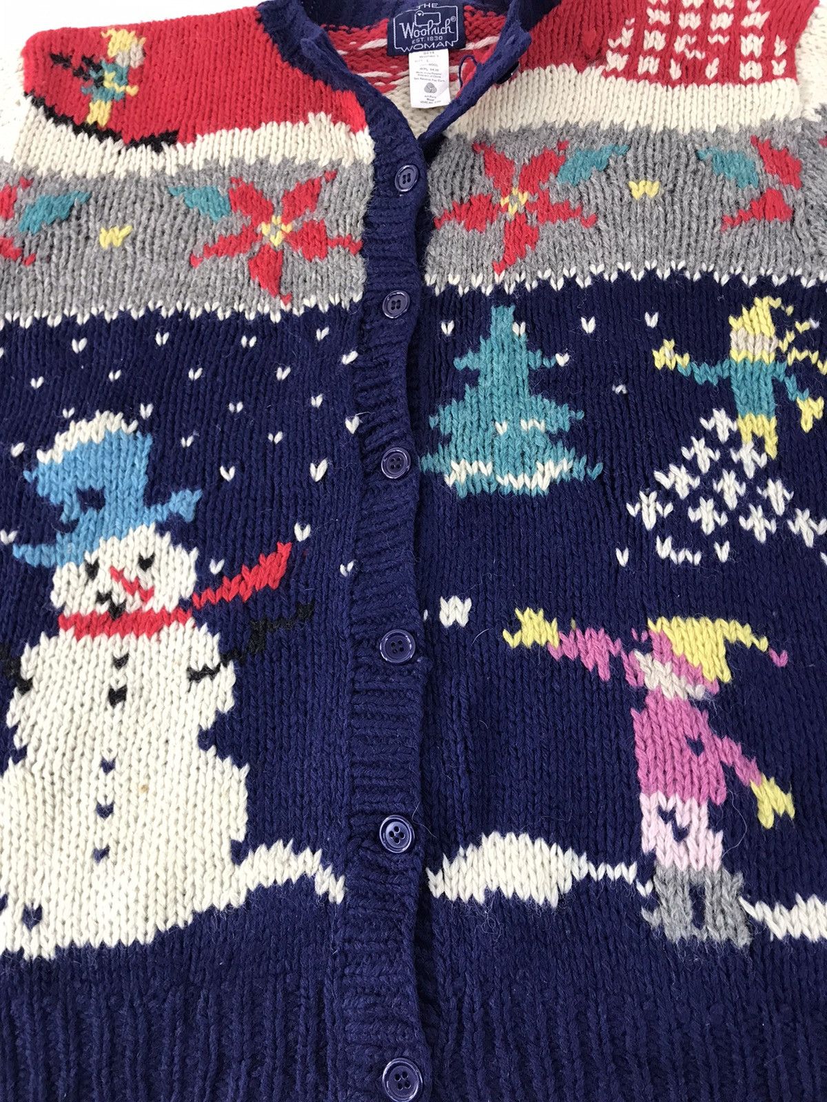 Woolrich Woolen Mills The Woolrich Woolen Mills Knitwear Winter Snow Art Size US M / EU 48-50 / 2 - 4 Thumbnail