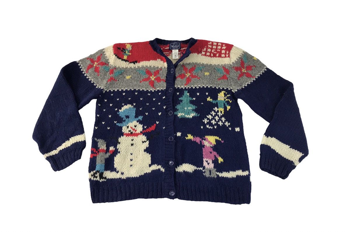 Woolrich Woolen Mills The Woolrich Woolen Mills Knitwear Winter Snow Art Size US M / EU 48-50 / 2 - 1 Thumbnail