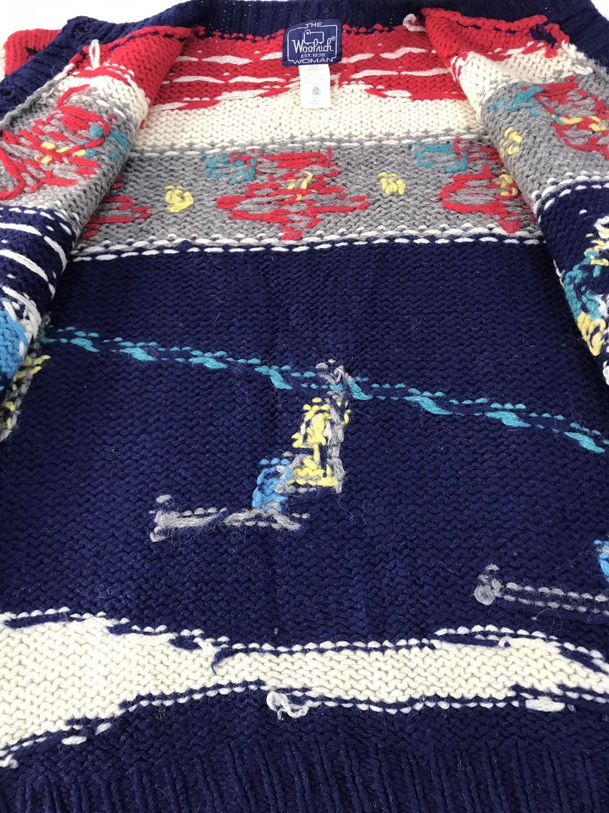 Woolrich Woolen Mills The Woolrich Woolen Mills Knitwear Winter Snow Art Size US M / EU 48-50 / 2 - 6 Thumbnail