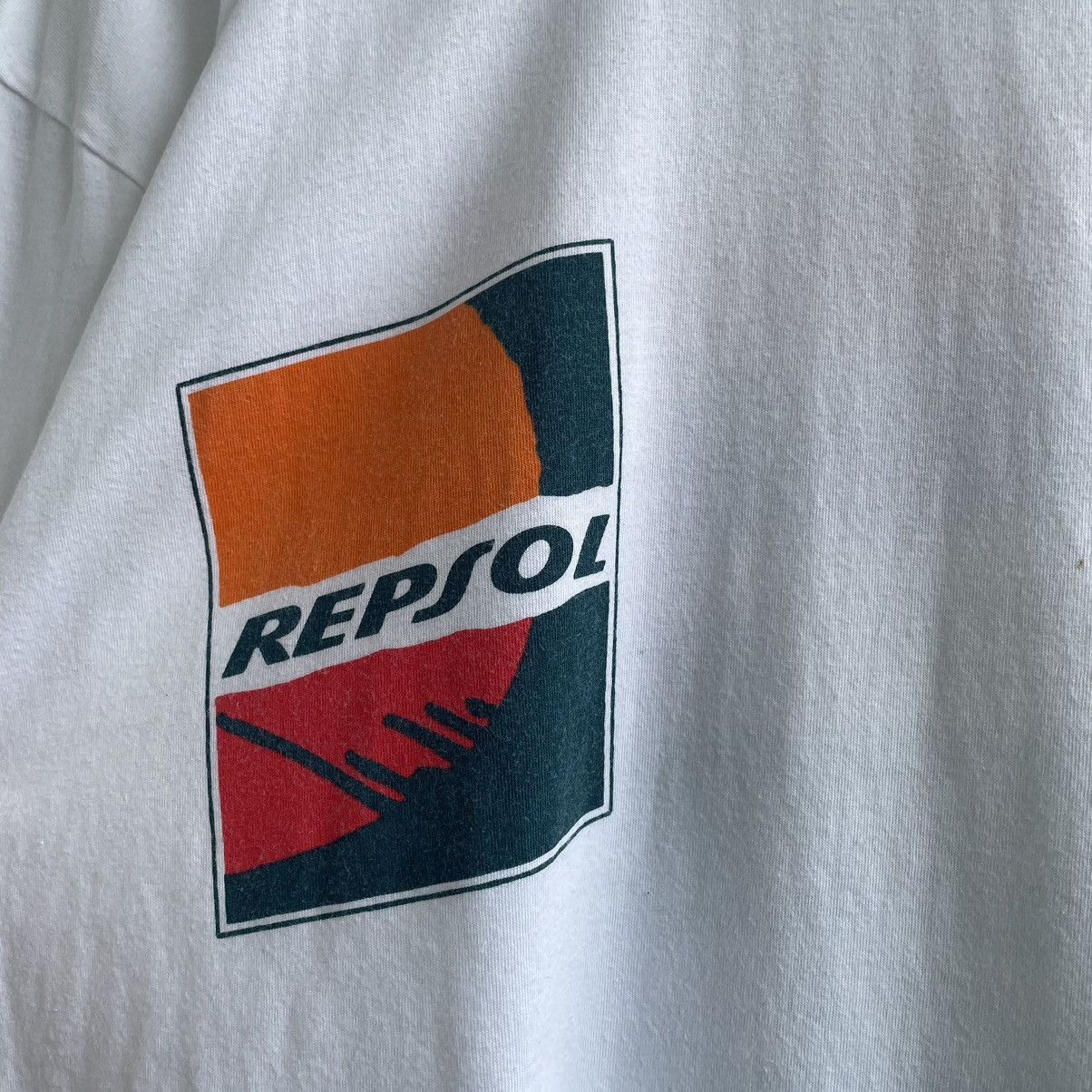 Honda Vintage HRC Benetton Sport System Tee Shirt Size US L / EU 52-54 / 3 - 4 Thumbnail