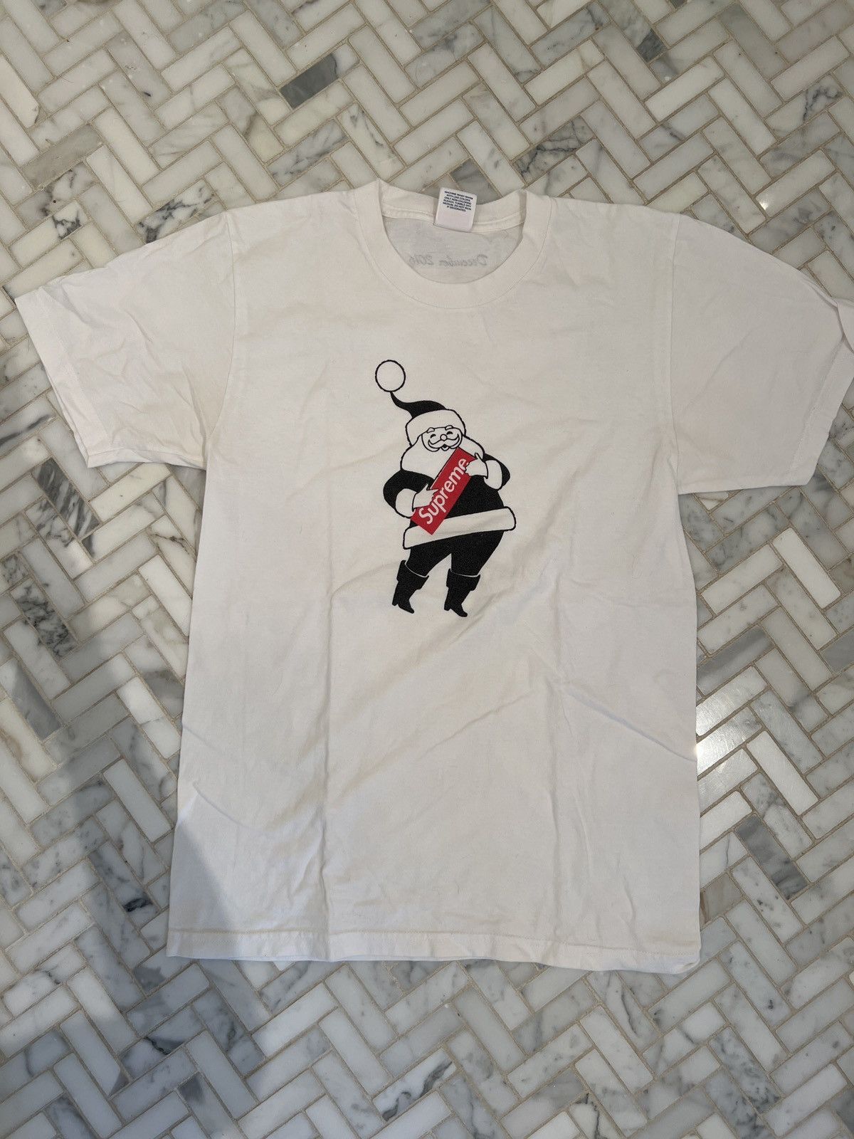 Supreme Santa Tee Grailed