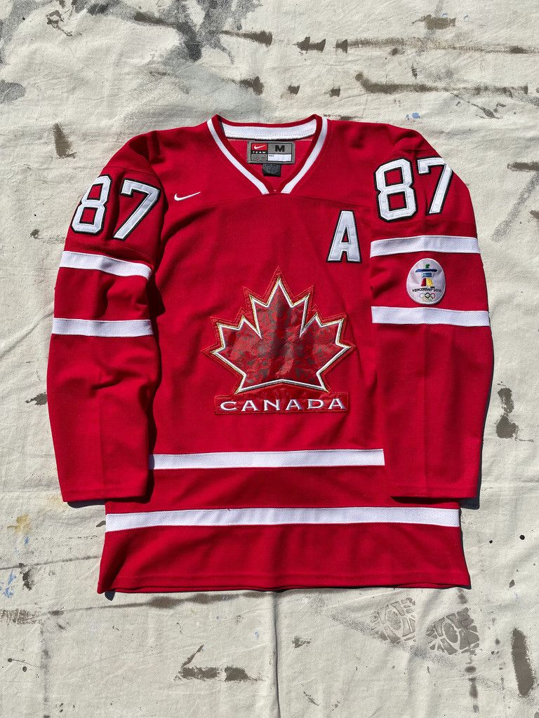 Sidney crosby outlet olympic jersey