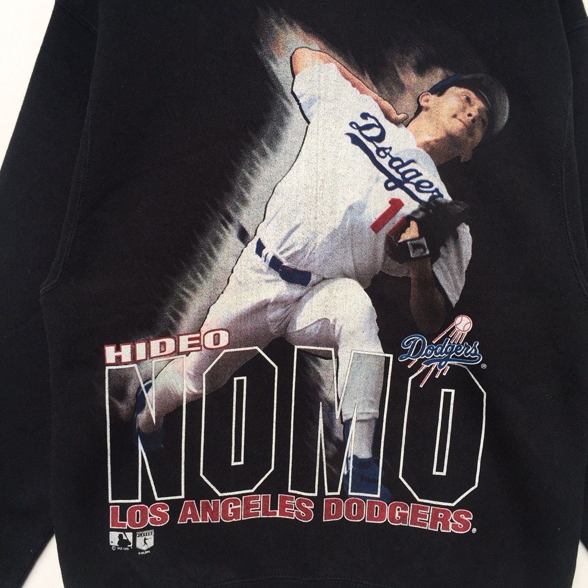 MLB Vintage Hideo Nomo Los Angeles Dodgers Logo Sweatshirt | M Size US M / EU 48-50 / 2 - 3 Thumbnail