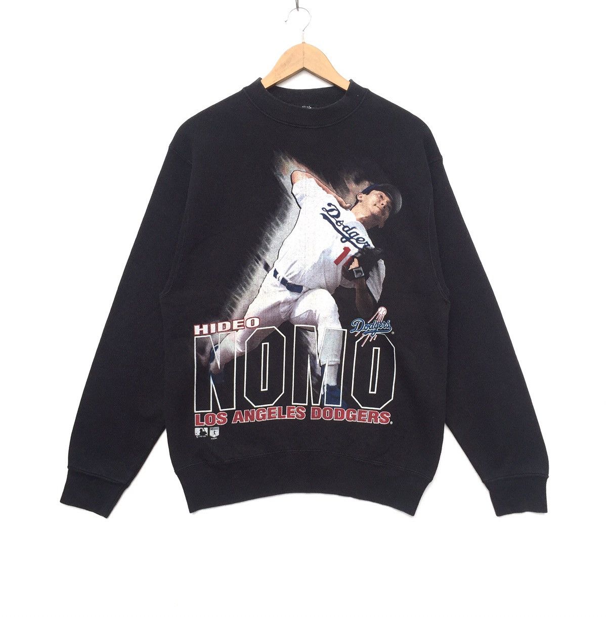 MLB Vintage Hideo Nomo Los Angeles Dodgers Logo Sweatshirt | M Size US M / EU 48-50 / 2 - 1 Thumbnail