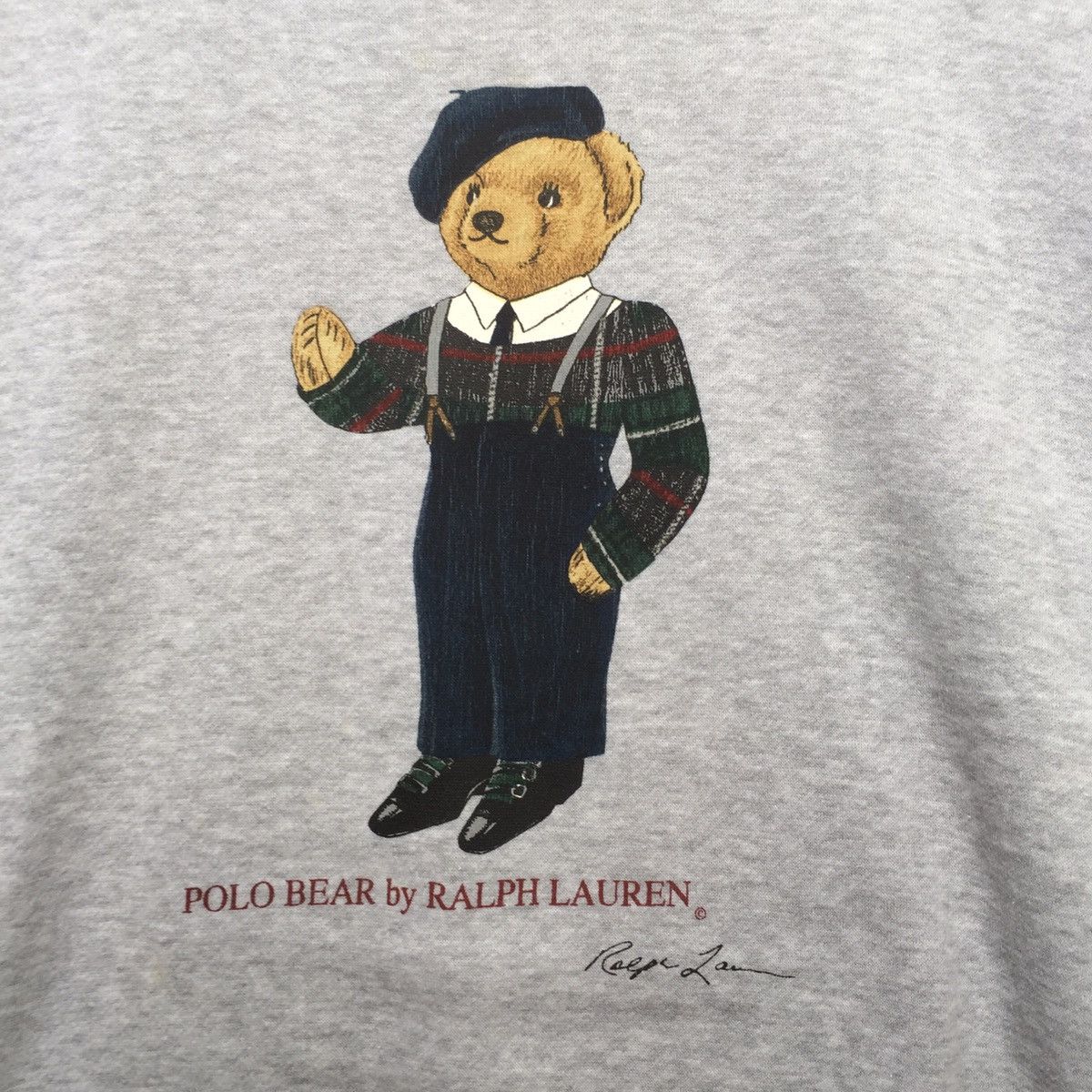 Polo Ralph Lauren Vintage Polo Bear by Ralph Lauren Sweatshirt | M | Swag Hype Size US M / EU 48-50 / 2 - 3 Thumbnail