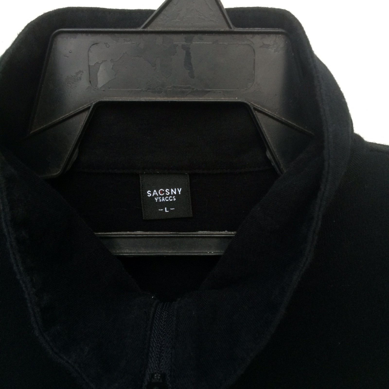 Yohji Yamamoto Sacsny Y'saccs by Yohji Yamamoto Zipper Polo | Swag | L Size US L / EU 52-54 / 3 - 3 Thumbnail