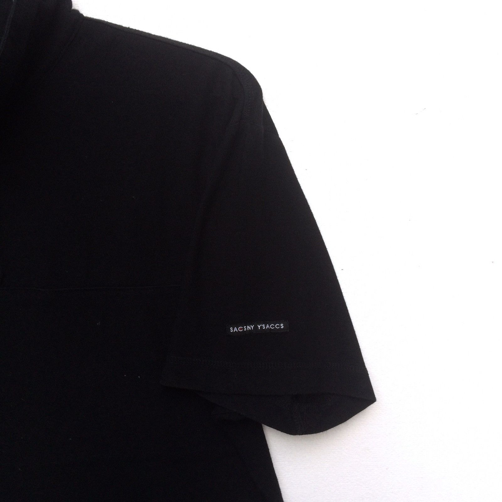 Yohji Yamamoto Sacsny Y'saccs by Yohji Yamamoto Zipper Polo | Swag | L Size US L / EU 52-54 / 3 - 4 Thumbnail