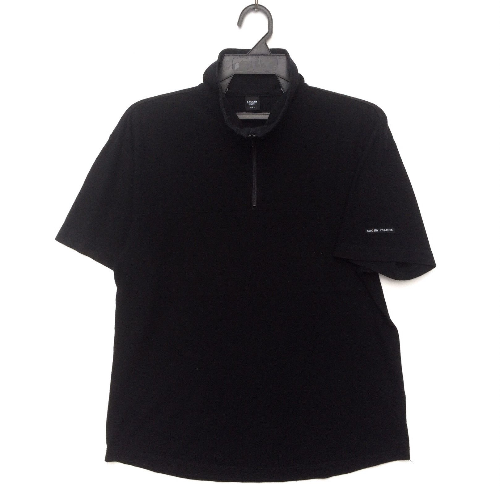 Yohji Yamamoto Sacsny Y'saccs by Yohji Yamamoto Zipper Polo | Swag | L Size US L / EU 52-54 / 3 - 5 Thumbnail