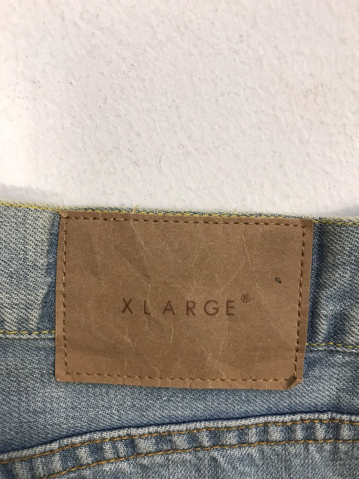 Vintage × Xlarge Vintage Xlarge Selvedge Faded Colour Jeans Design Size US 32 / EU 48 - 16 Thumbnail