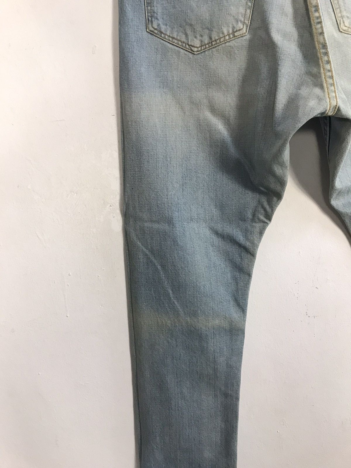 Vintage × Xlarge Vintage Xlarge Selvedge Faded Colour Jeans Design Size US 32 / EU 48 - 12 Thumbnail