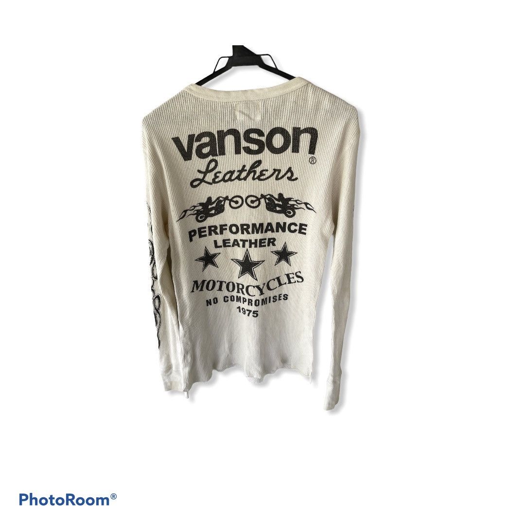 Japanese Brand VINTAGE VANSON LONG SLEEVE Size US M / EU 48-50 / 2 - 2 Thumbnail