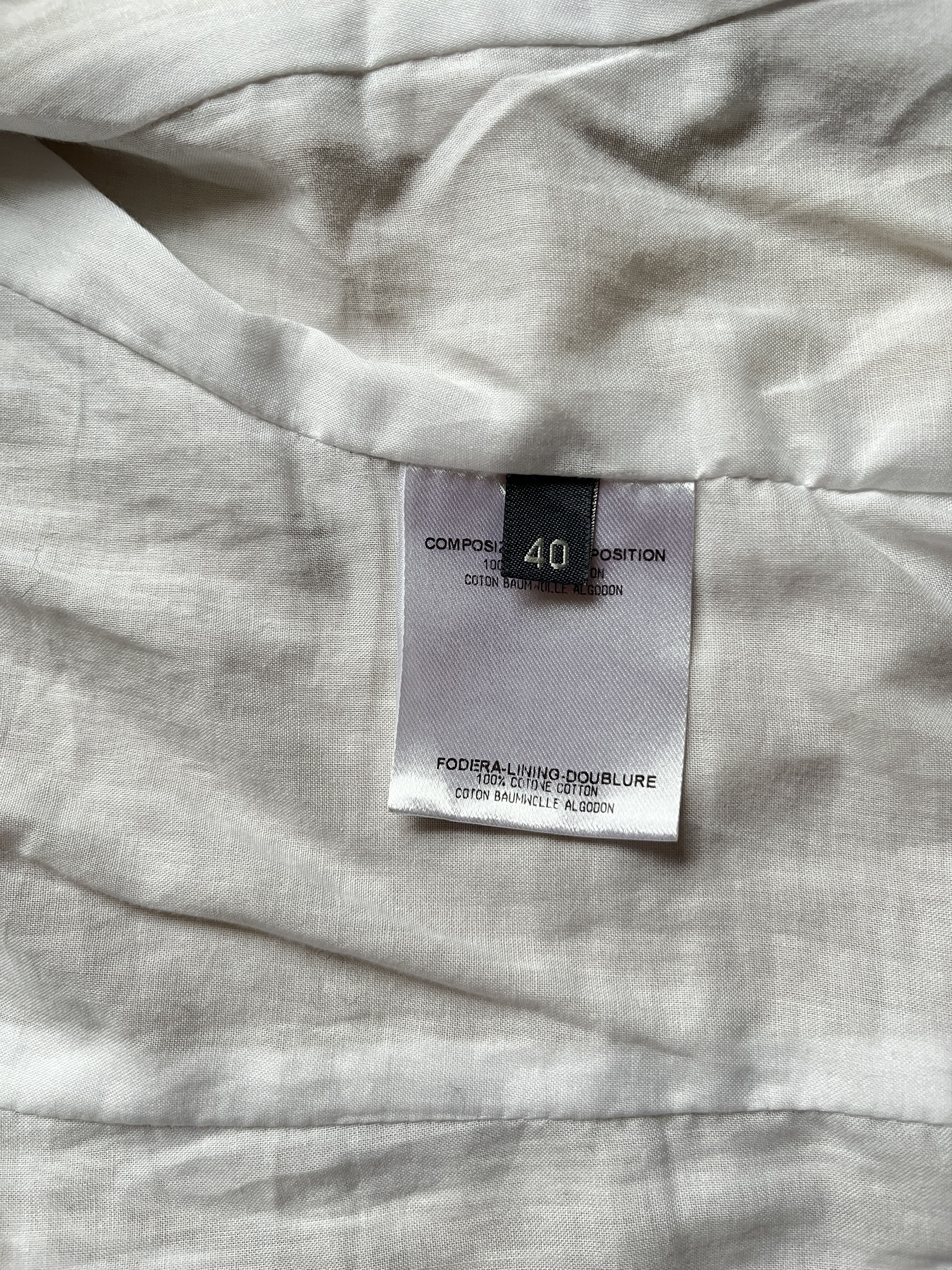 Alexander McQueen ⚡️QUICK SALE⚡️2006 McQueen Beige/White Blazer Jacket Size S / US 4 / IT 40 - 4 Thumbnail