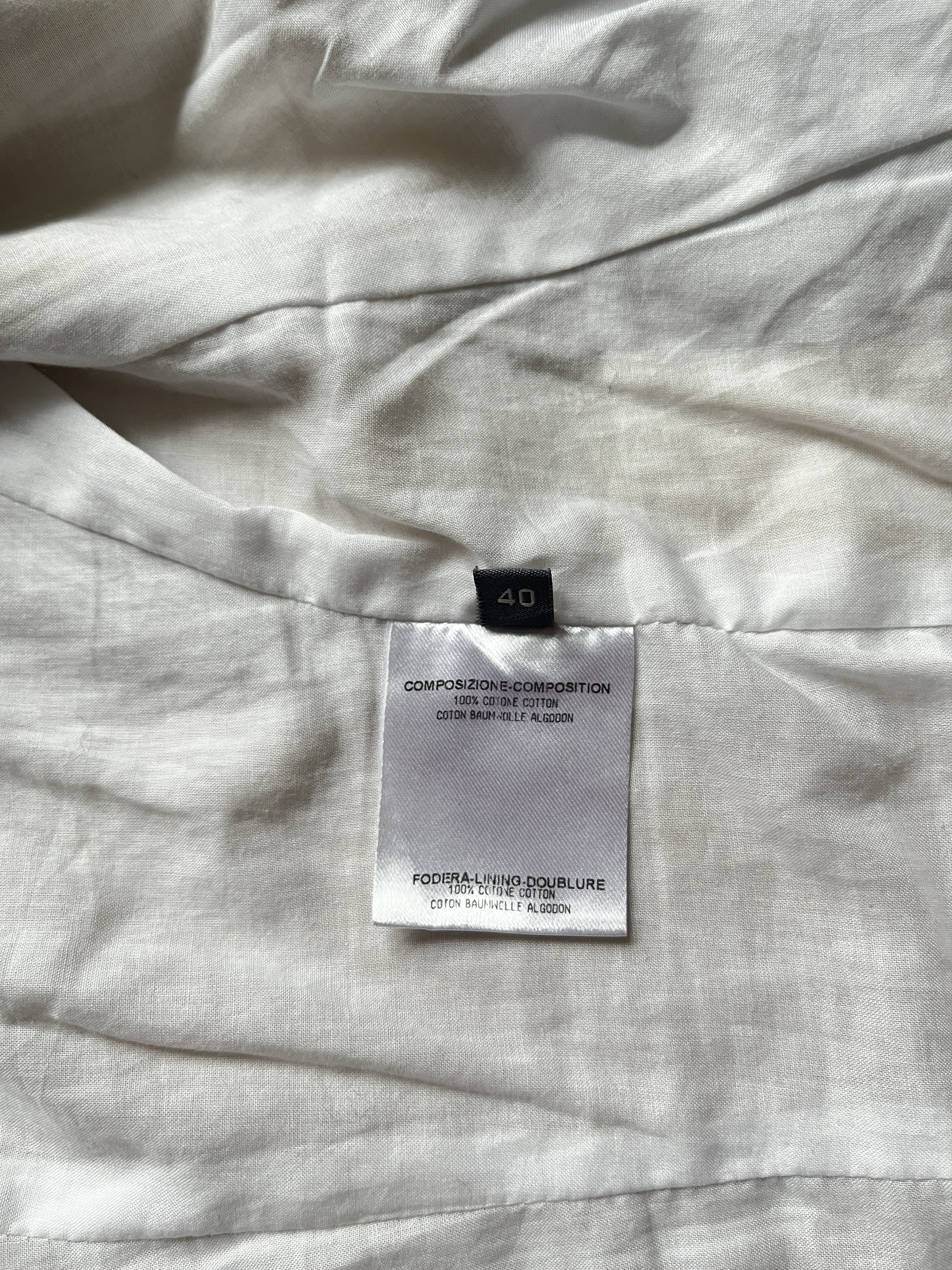 Alexander McQueen ⚡️QUICK SALE⚡️2006 McQueen Beige/White Blazer Jacket Size S / US 4 / IT 40 - 5 Thumbnail