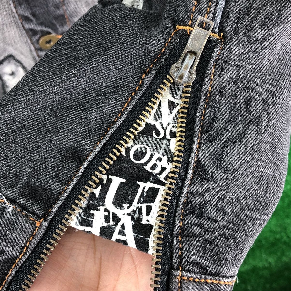 Japanese Brand Vintage 90's 12.5oz Denim Jacket Patchwork Size US S / EU 44-46 / 1 - 14 Thumbnail