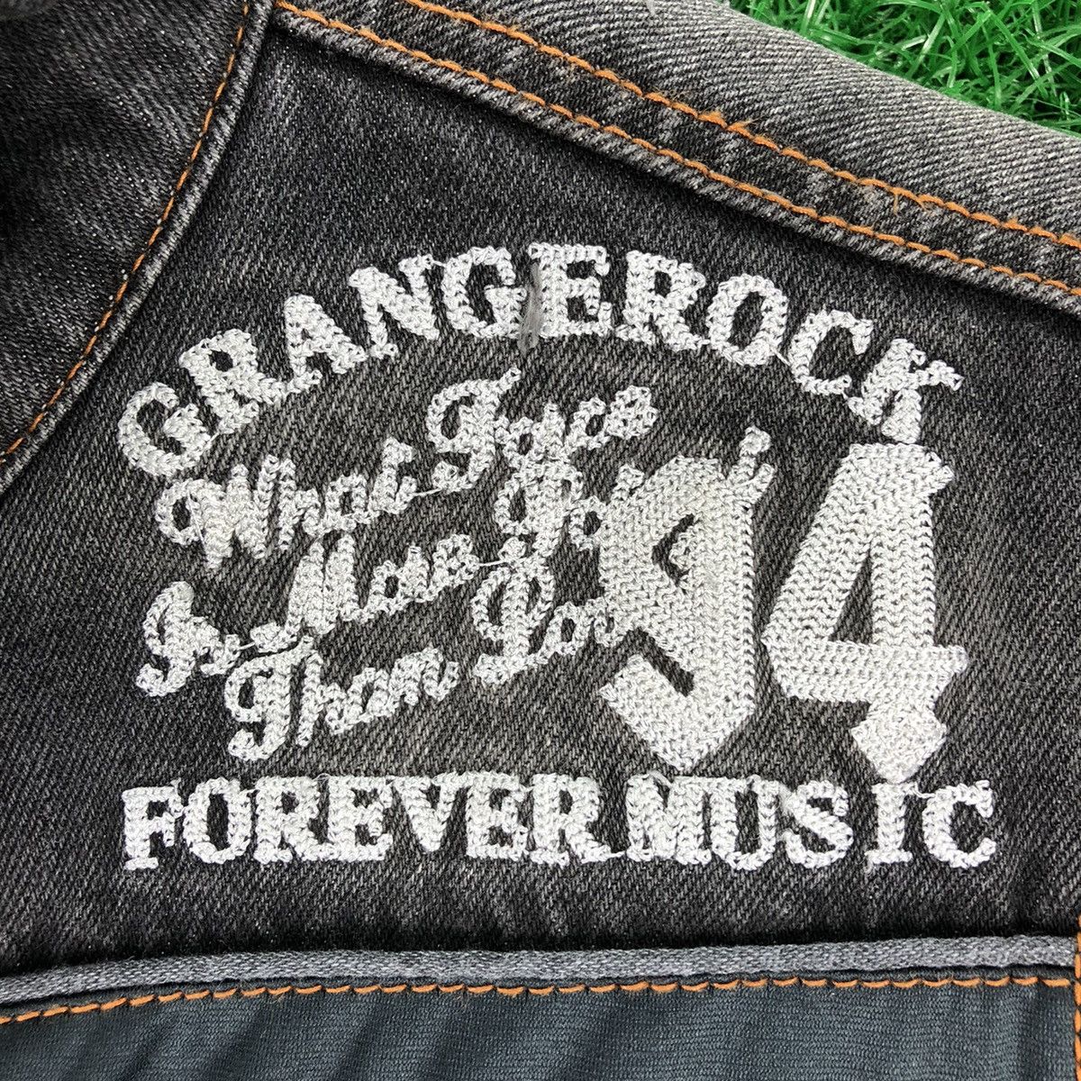 Japanese Brand Vintage 90's 12.5oz Denim Jacket Patchwork Size US S / EU 44-46 / 1 - 8 Thumbnail