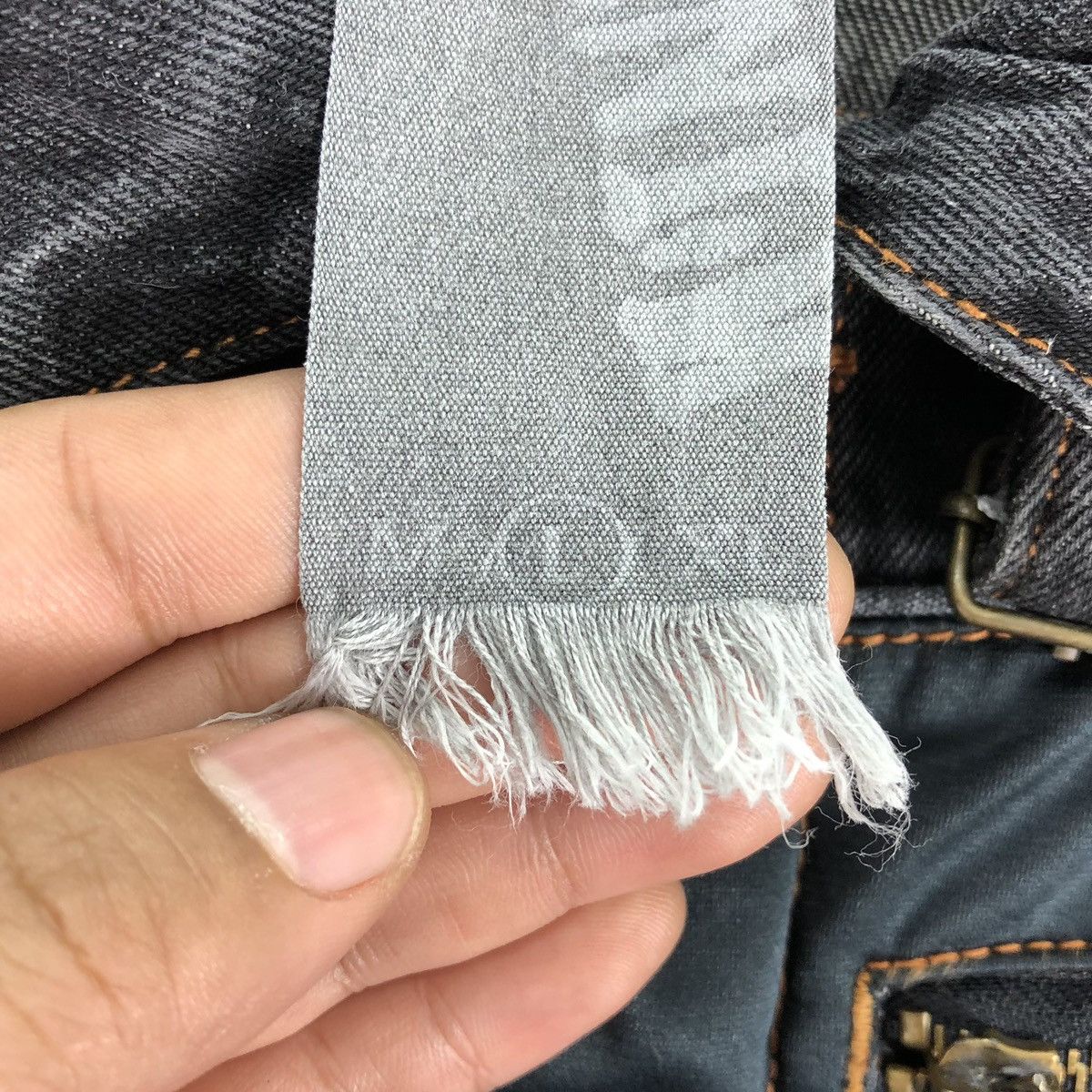 Japanese Brand Vintage 90's 12.5oz Denim Jacket Patchwork Size US S / EU 44-46 / 1 - 17 Thumbnail