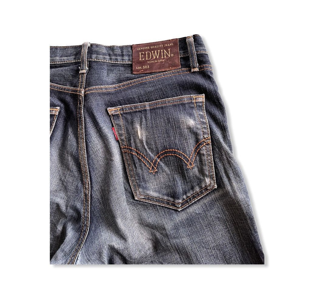 Edwin VINTAGE EDWIN JEANS JAPAN Size US 34 / EU 50 - 3 Thumbnail