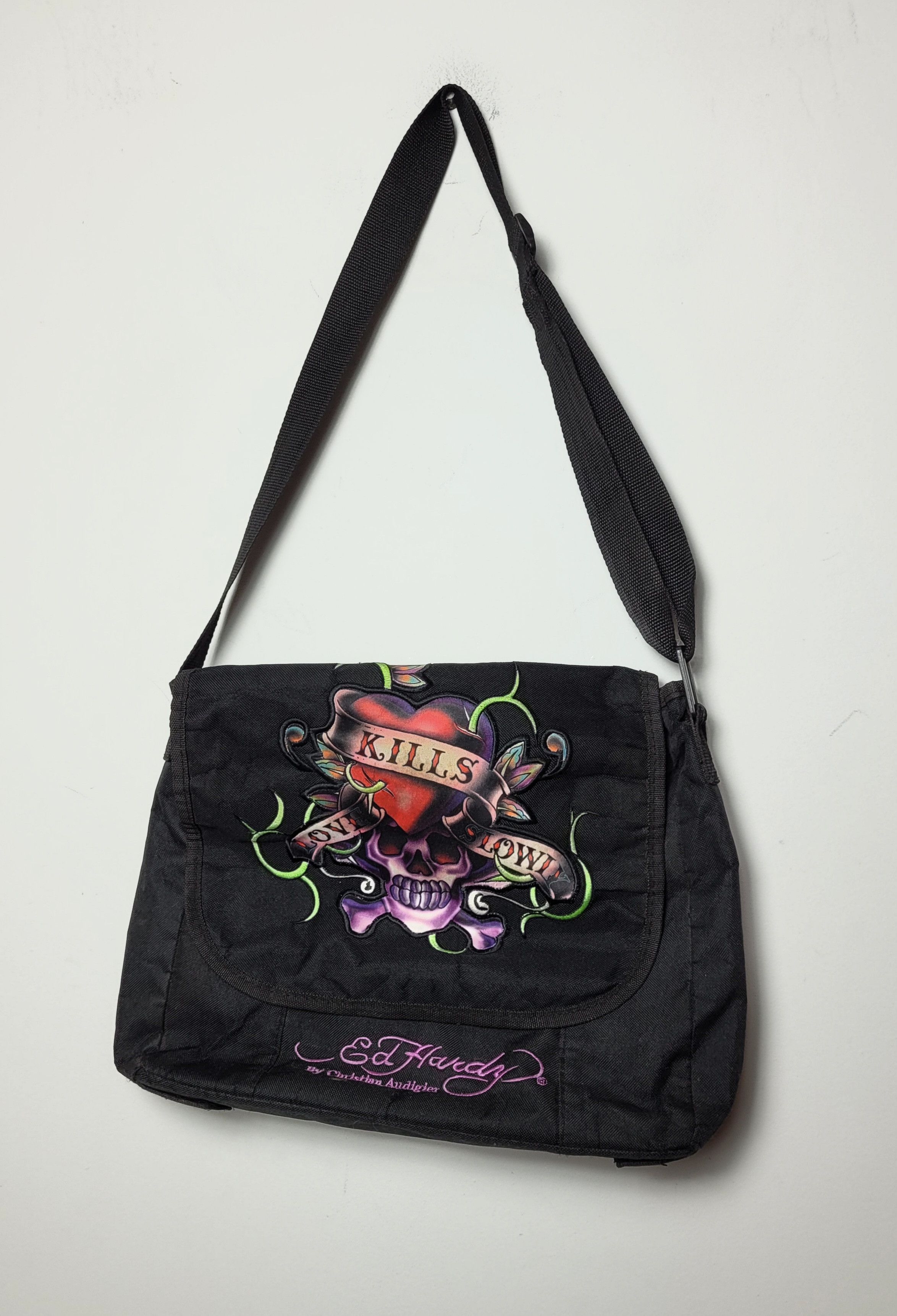 Christian Audigier × Ed Hardy Ed Hardy Christian Audigier Messenger Bag Size ONE SIZE - 1 Thumbnail