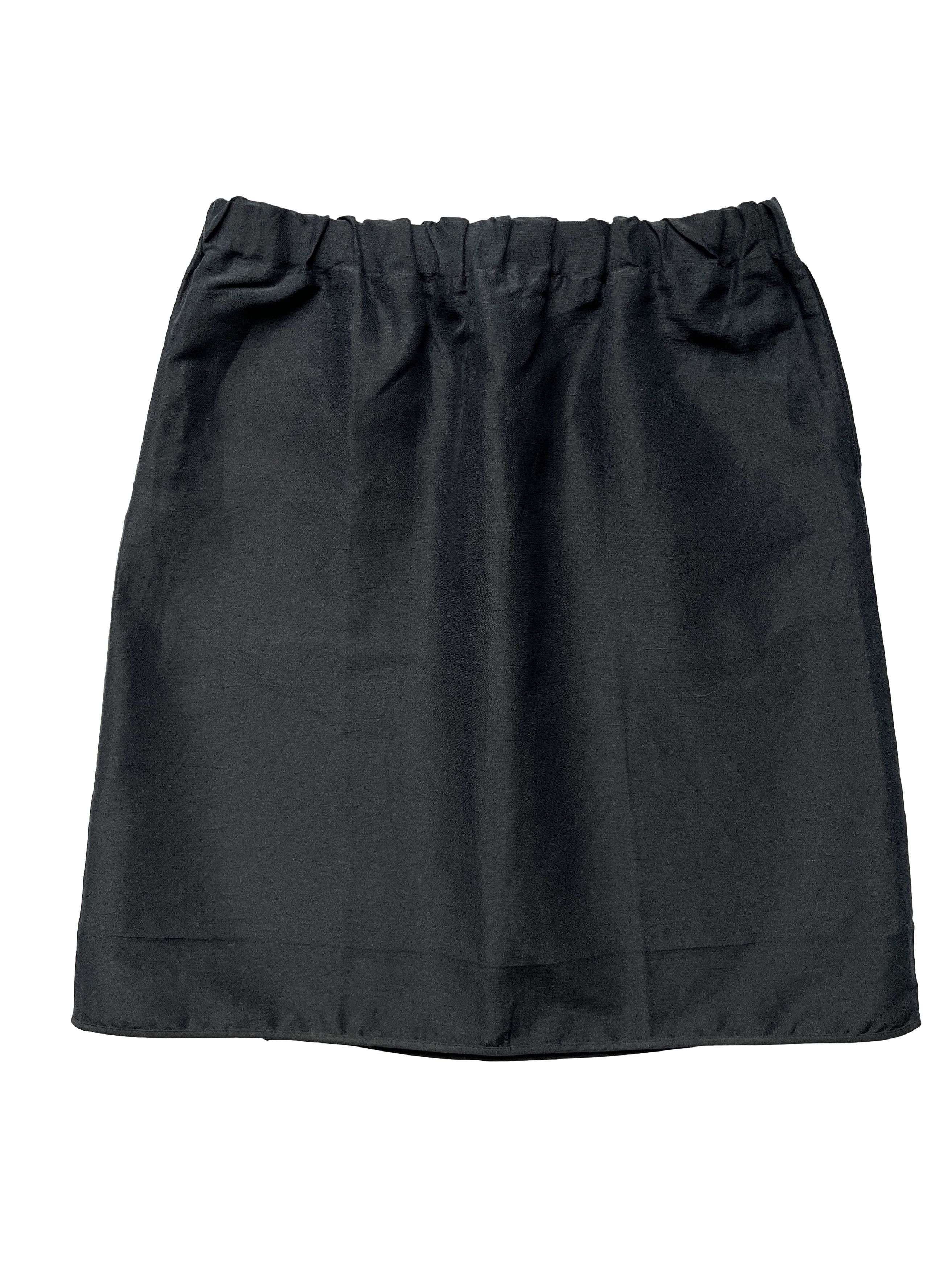 Marni ⚡️QUICK SALE⚡️Marni Navy Linen Skirt with Drawstring Waist Size 27" / US 4 / IT 40 - 2 Thumbnail
