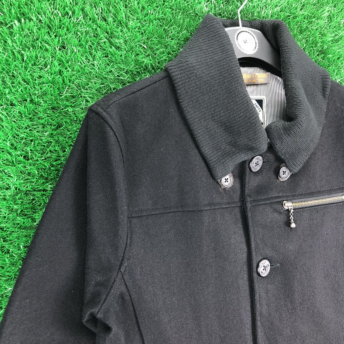 Vintage Vintage Wool Utility Jacket Autumn Winter Size US S / EU 44-46 / 1 - 2 Thumbnail