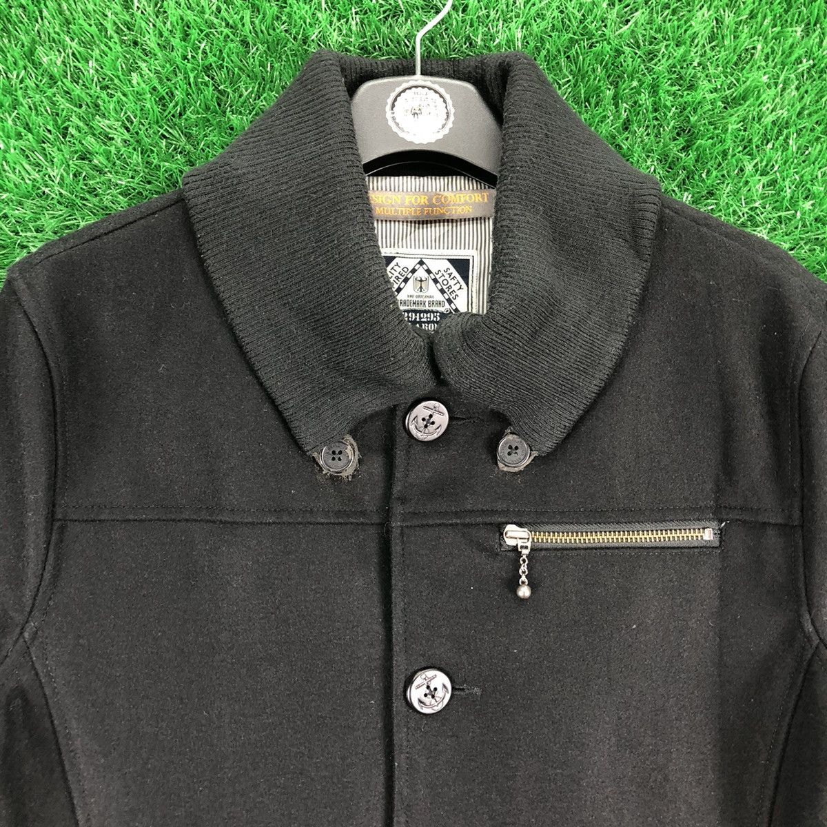 Vintage Vintage Wool Utility Jacket Autumn Winter Size US S / EU 44-46 / 1 - 7 Thumbnail