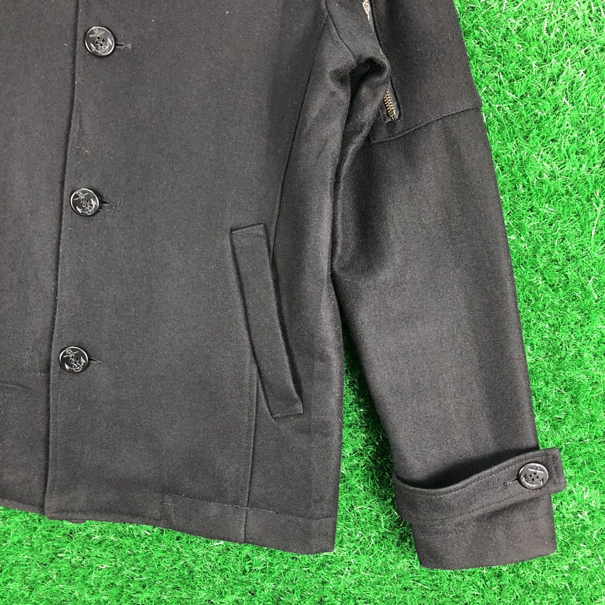 Vintage Vintage Wool Utility Jacket Autumn Winter Size US S / EU 44-46 / 1 - 3 Thumbnail