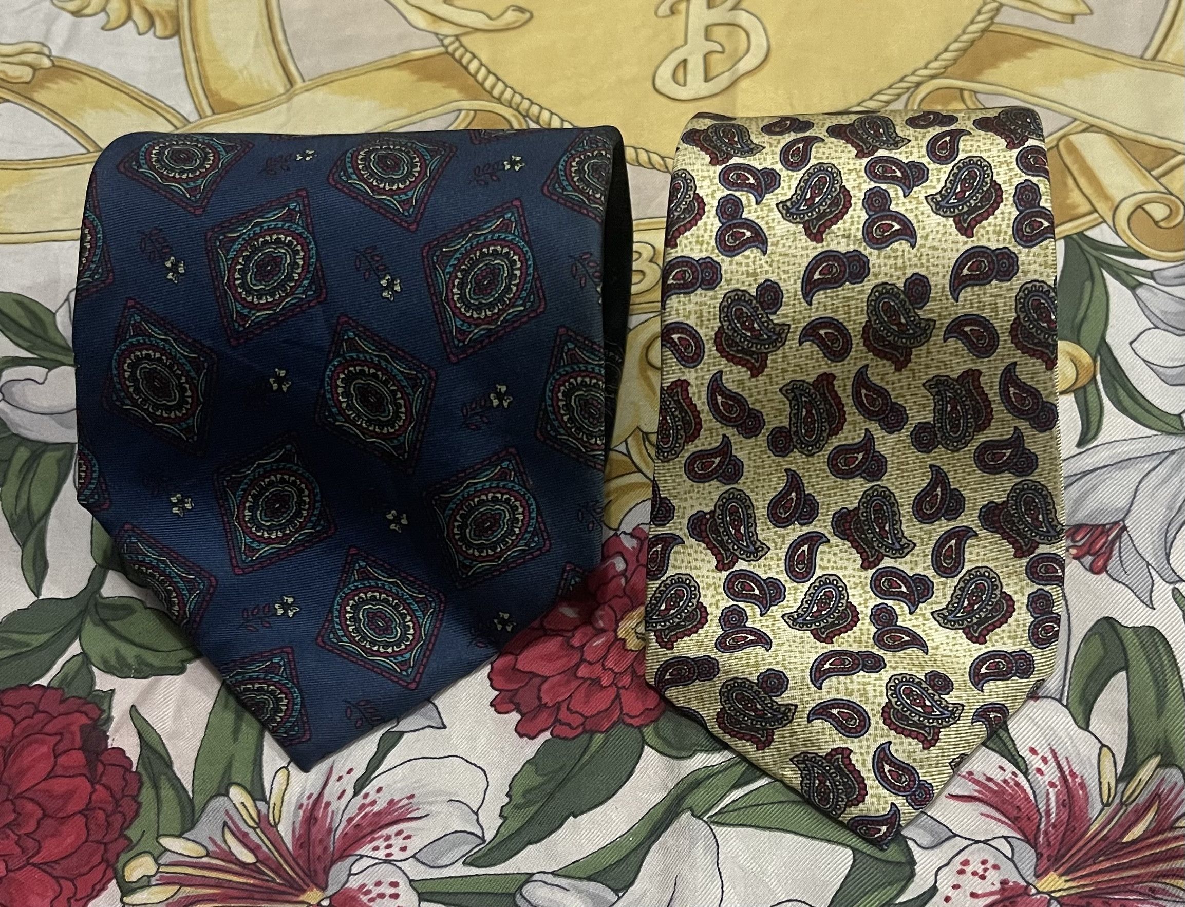 Christian Dior Monsieur COMBO CHRISTIAN DIOR MONSIEUR TIES FRANCE Size ONE SIZE - 3 Thumbnail