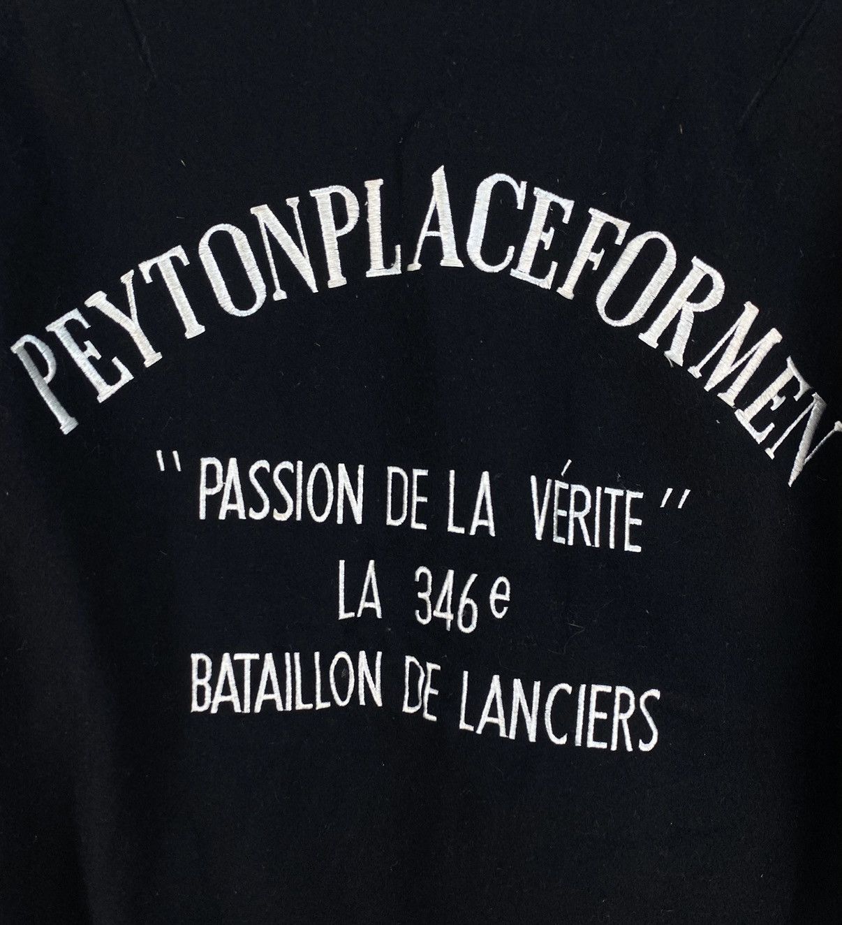 PPFM Vintage Peyton Place For Men Sport Varsity Jacket Size US M / EU 48-50 / 2 - 6 Thumbnail