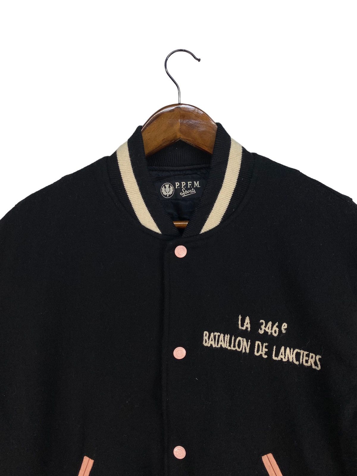 PPFM Vintage Peyton Place For Men Sport Varsity Jacket Size US M / EU 48-50 / 2 - 3 Thumbnail