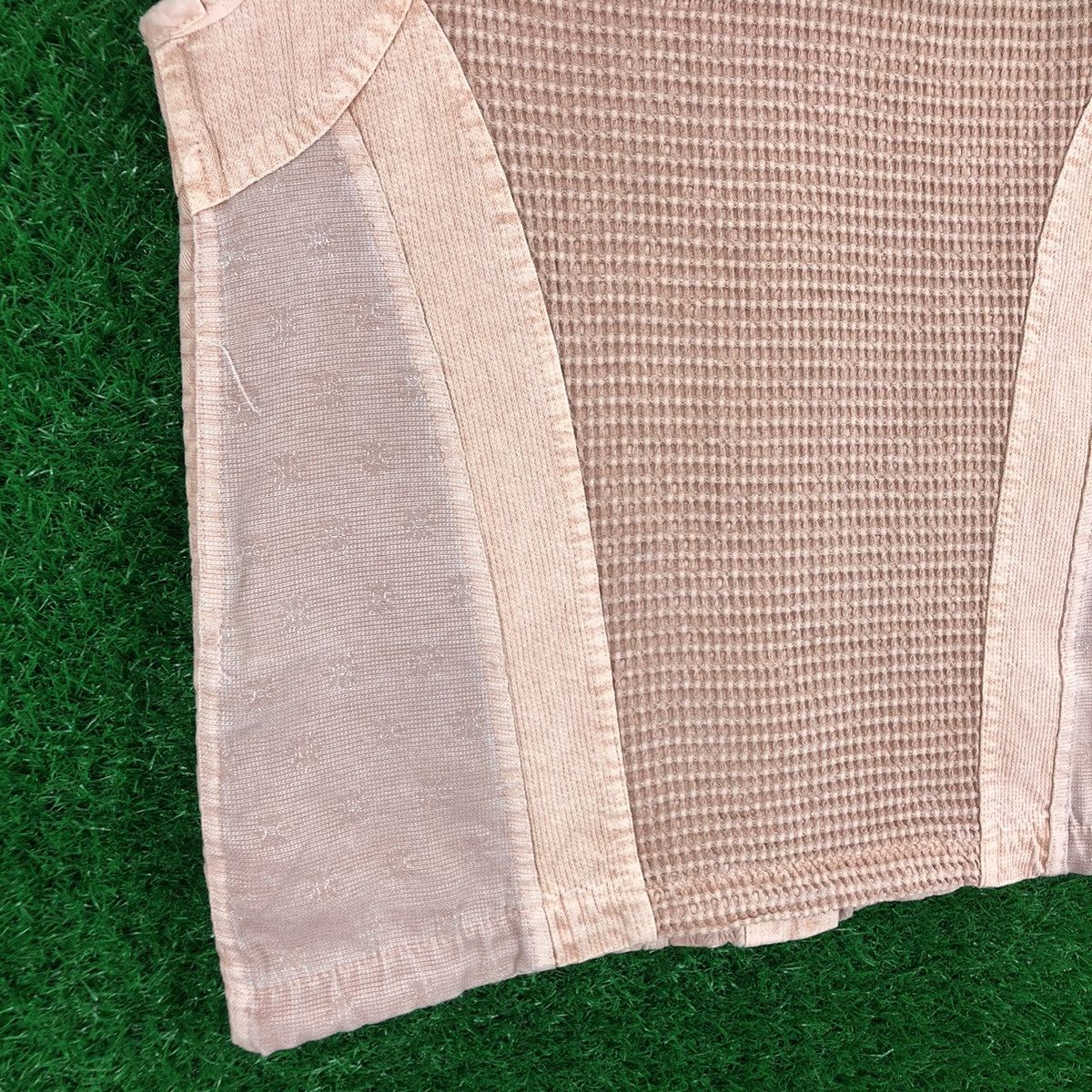 Japanese Brand × Vintage Vintage 90's Vest Multi Fabric by Top Fashion Mode Can Size US M / EU 48-50 / 2 - 6 Thumbnail