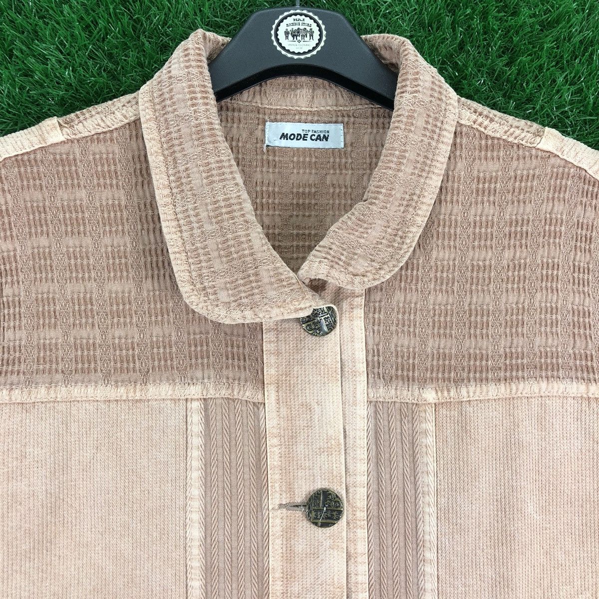 Japanese Brand × Vintage Vintage 90's Vest Multi Fabric by Top Fashion Mode Can Size US M / EU 48-50 / 2 - 7 Thumbnail