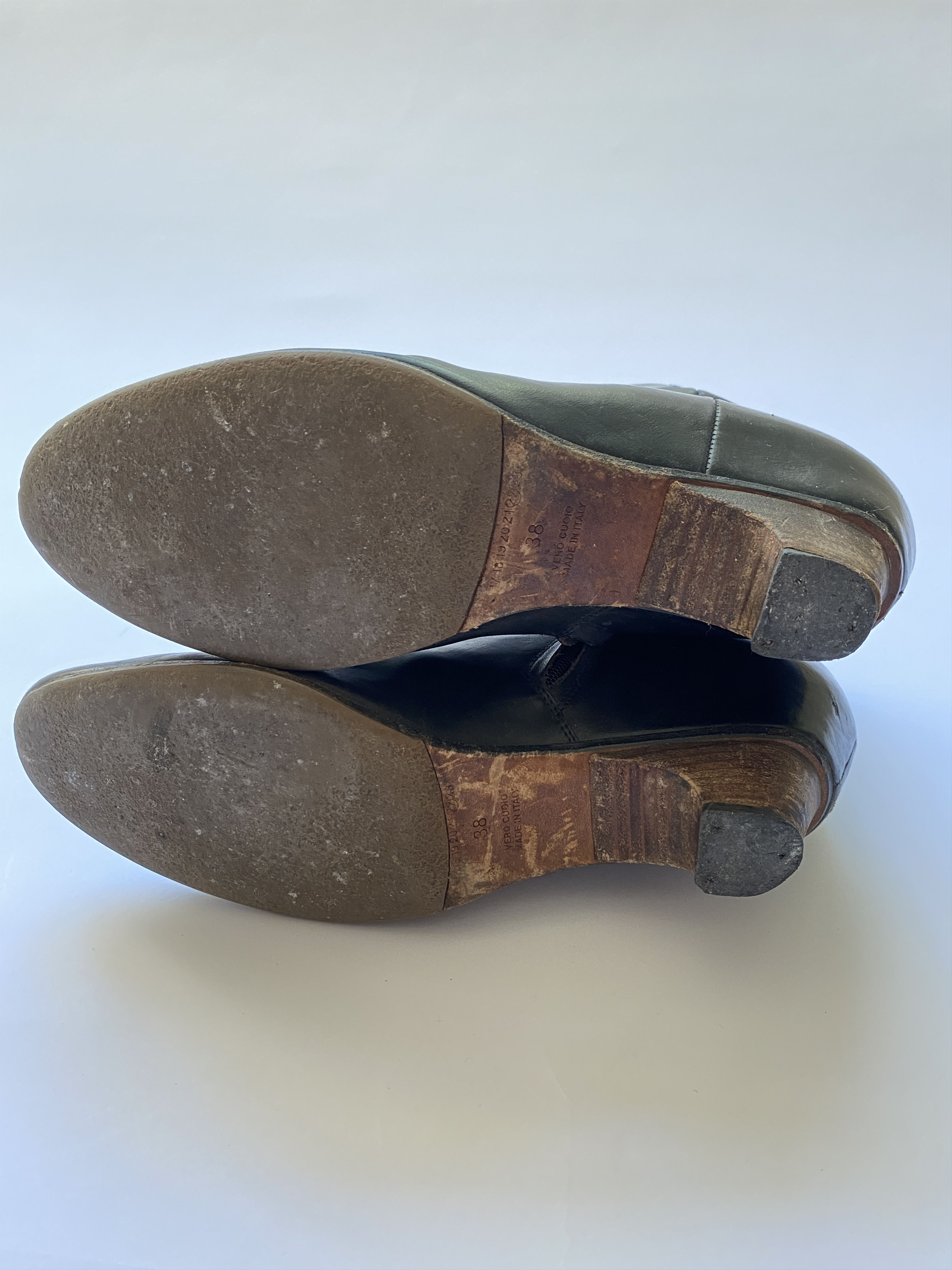 Maison Margiela ⚡️QUICK SALE⚡️Maison Martin Margiela Leather Heel Boots Size US 8 / IT 38 - 4 Thumbnail